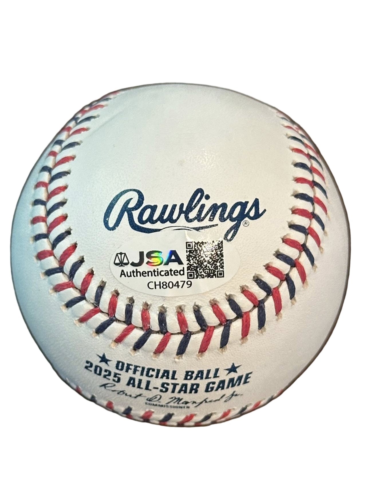 Eugenio Suarez Autographed 2025 MLB All Star Game Baseball JSA COA