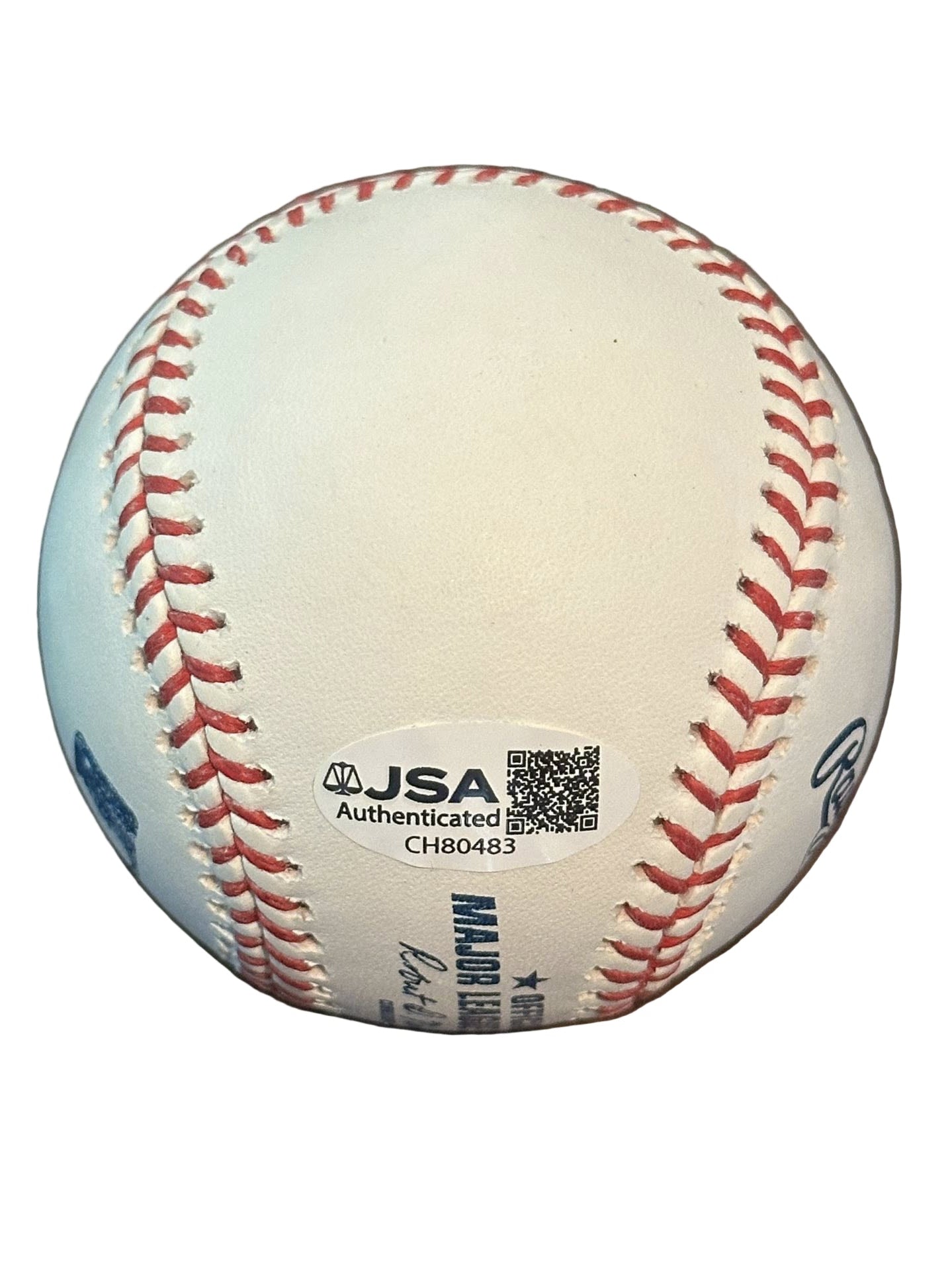 Ozzie Smith Autographed Official MLB Baseball HOF Inscription JSA COA