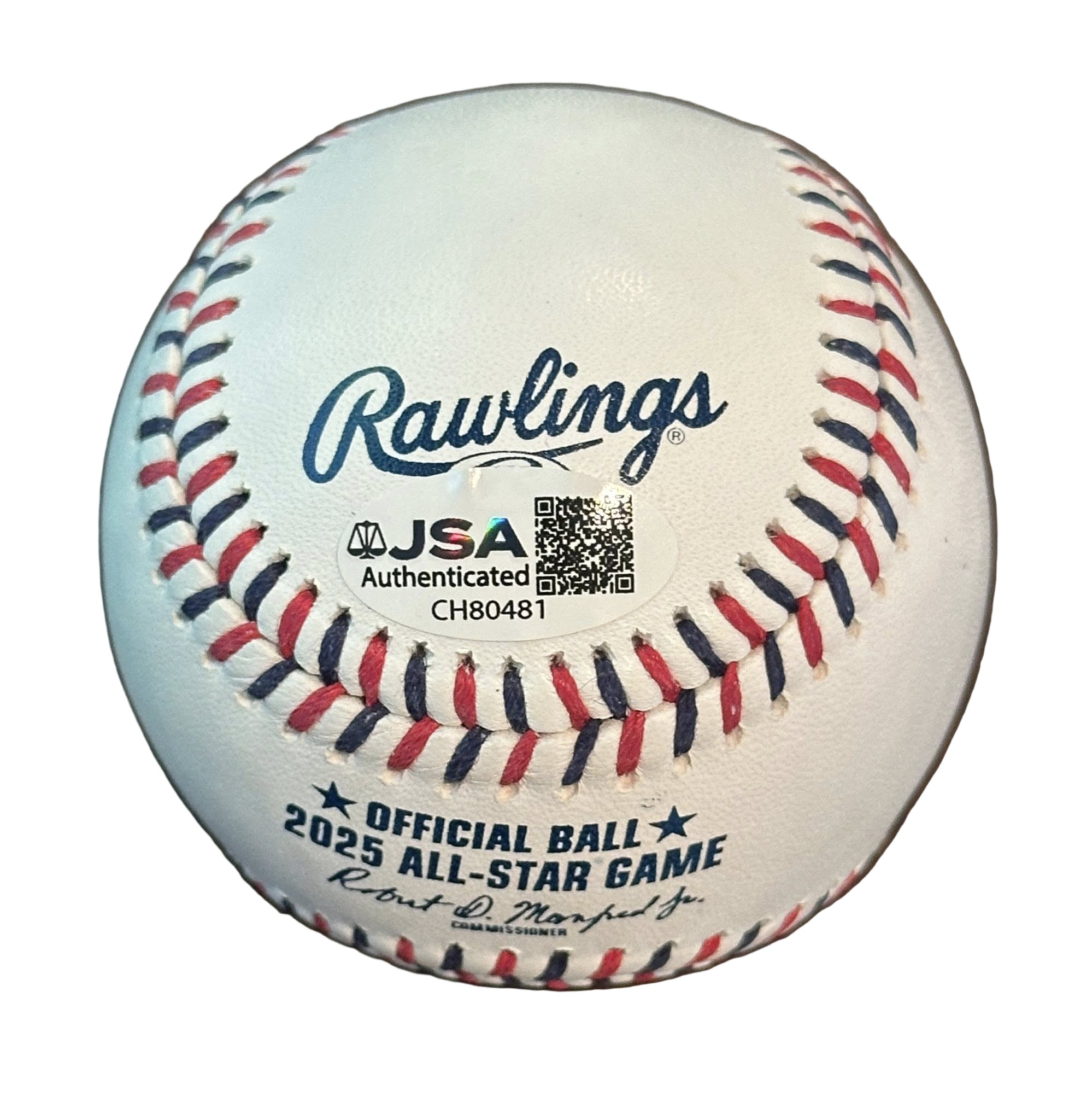 Yusei Kikuchi Autographed 2025 MLB All Star Game Baseball JSA COA Angels