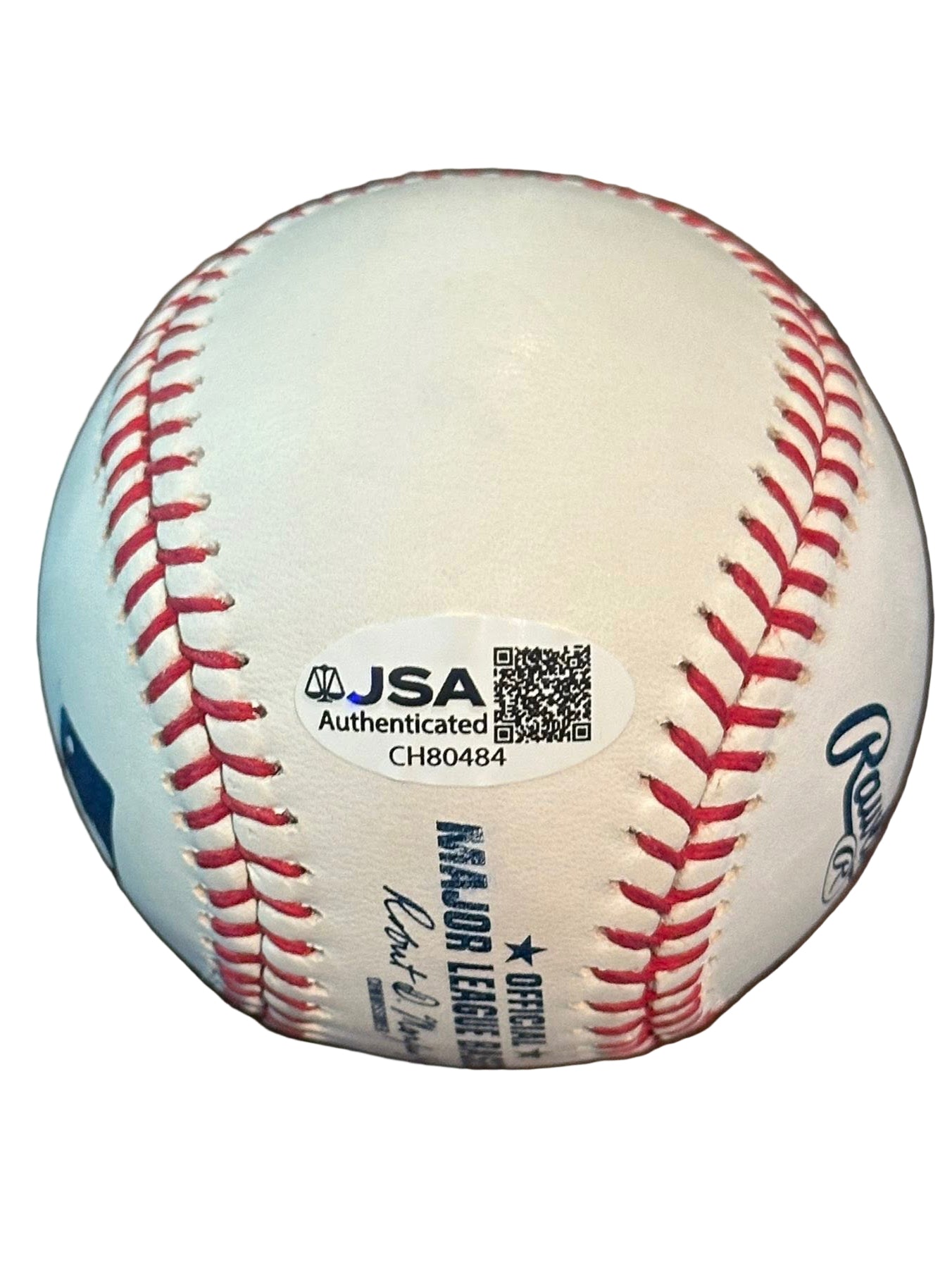 Carlos Beltran Autographed Official MLB Baseball JSA COA New York Mets