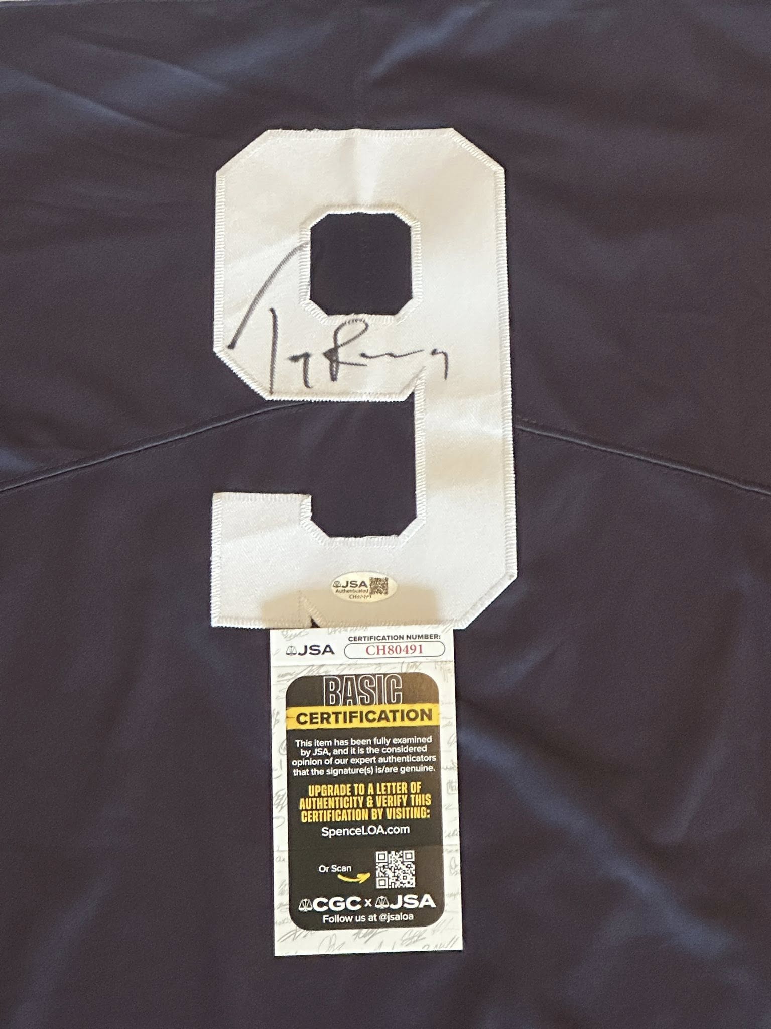 Tony Romo Autographed Dallas Cowboys Jersey JSA COA