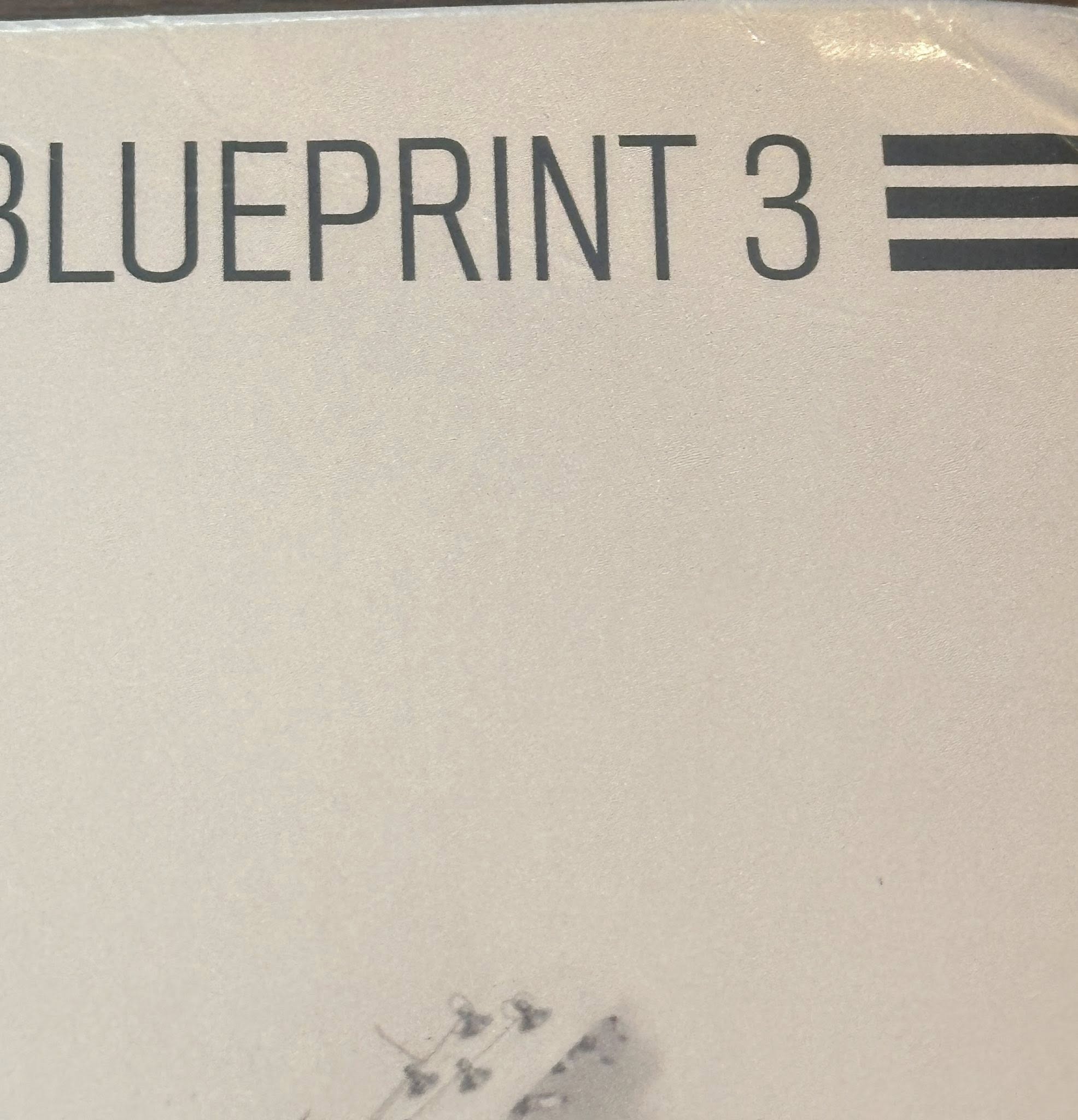 Jay-Z Autographed The Blueprint 3 VINYL LP JSA LOA