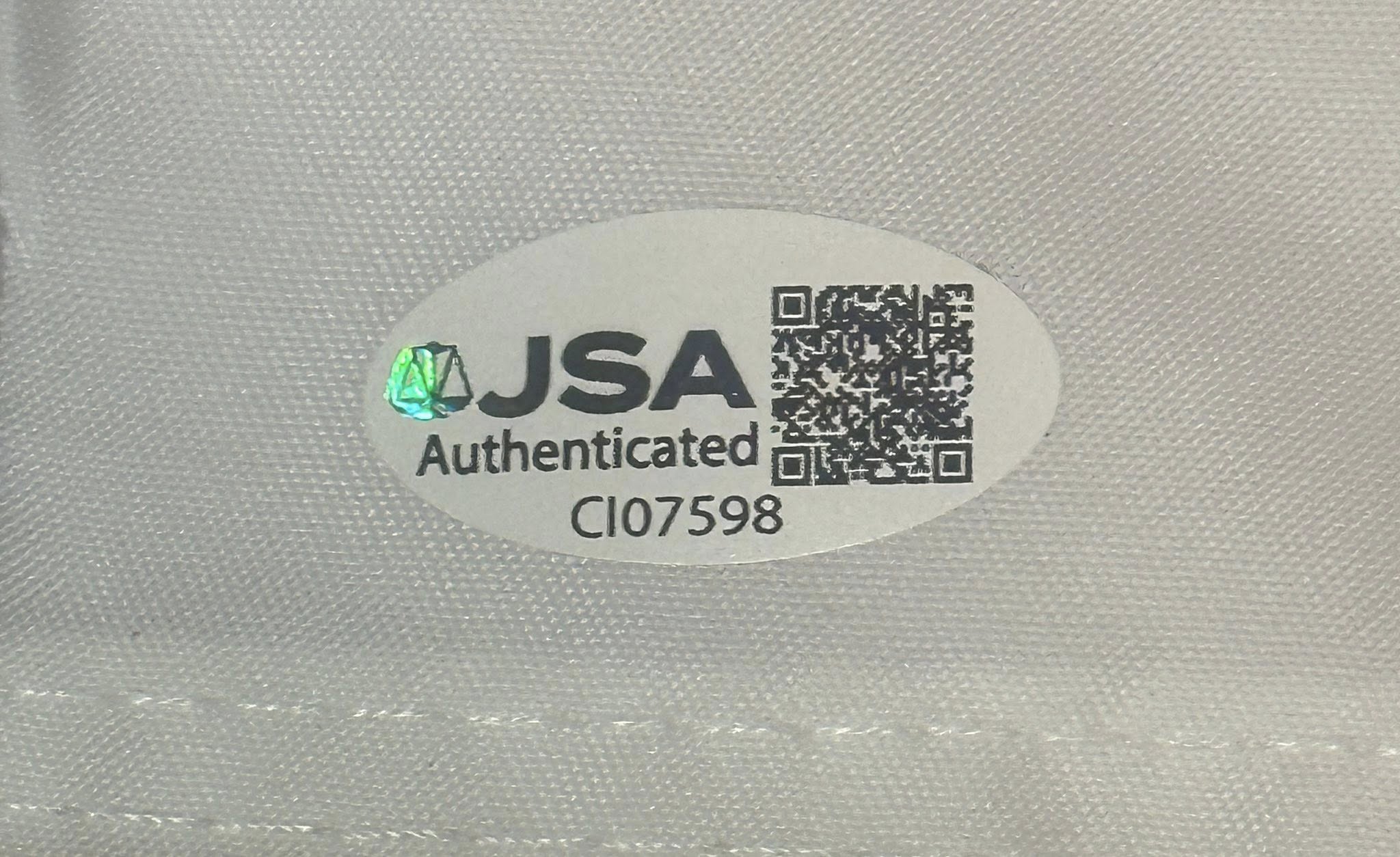 Xander Schauffele Autographed 2025 Ryder Cup Pin Flag Team USA JSA COA