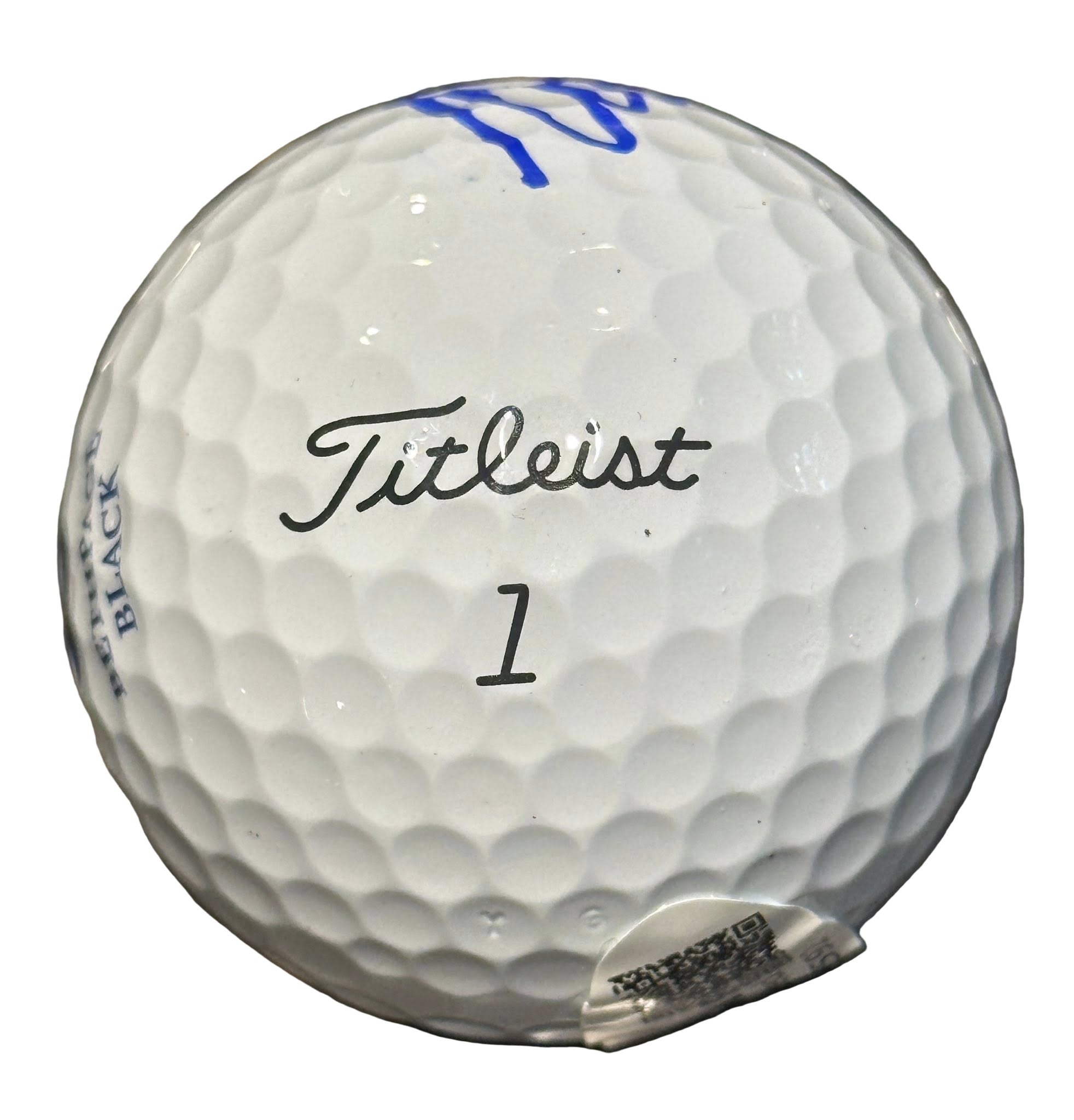 Rasmus Højgaard Autographed 2025 Ryder Cup Golf Ball JSA COA Team Europe