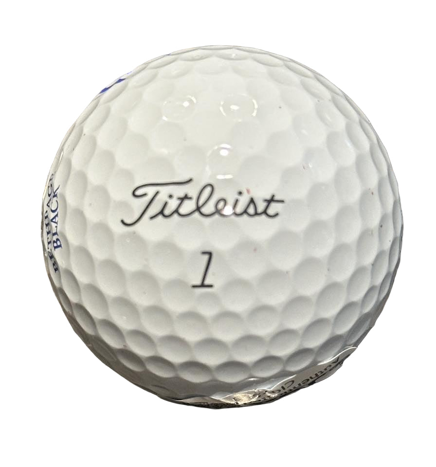 Justin Rose Autographed 2025 Ryder Cup Golf Ball JSA COA Team Europe