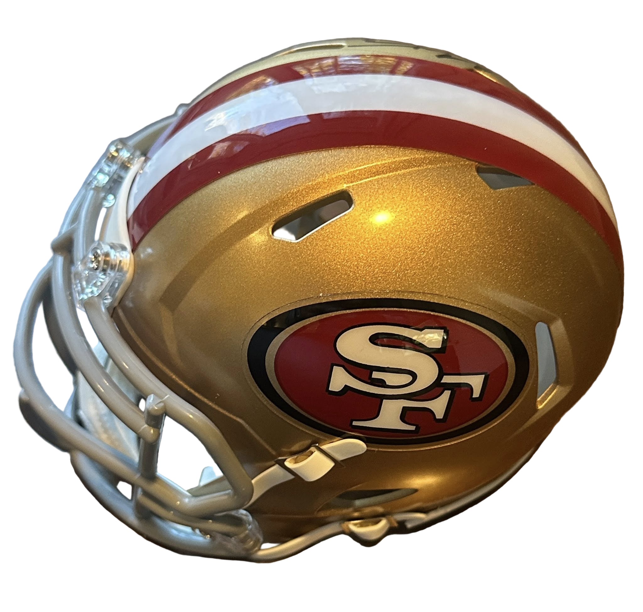 Mac Jones Autographed San Francisco 49ers Mini Helmet