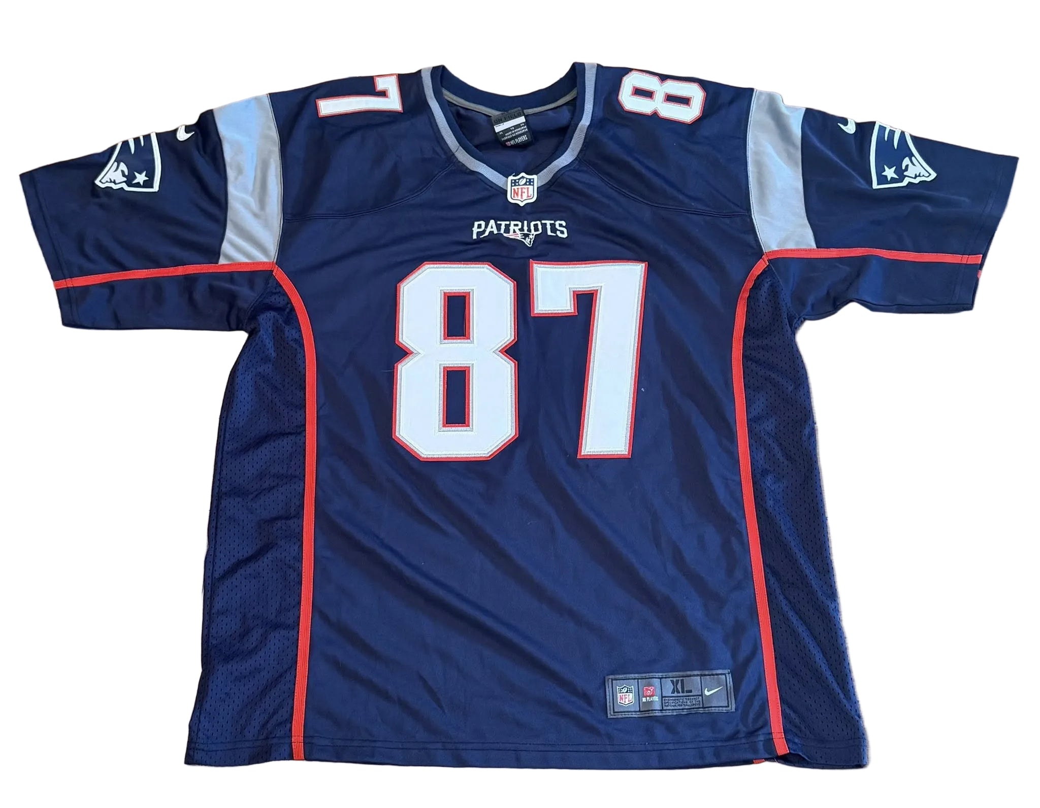 Rob Gronkowski Autographed New England Patriots Jersey BAS