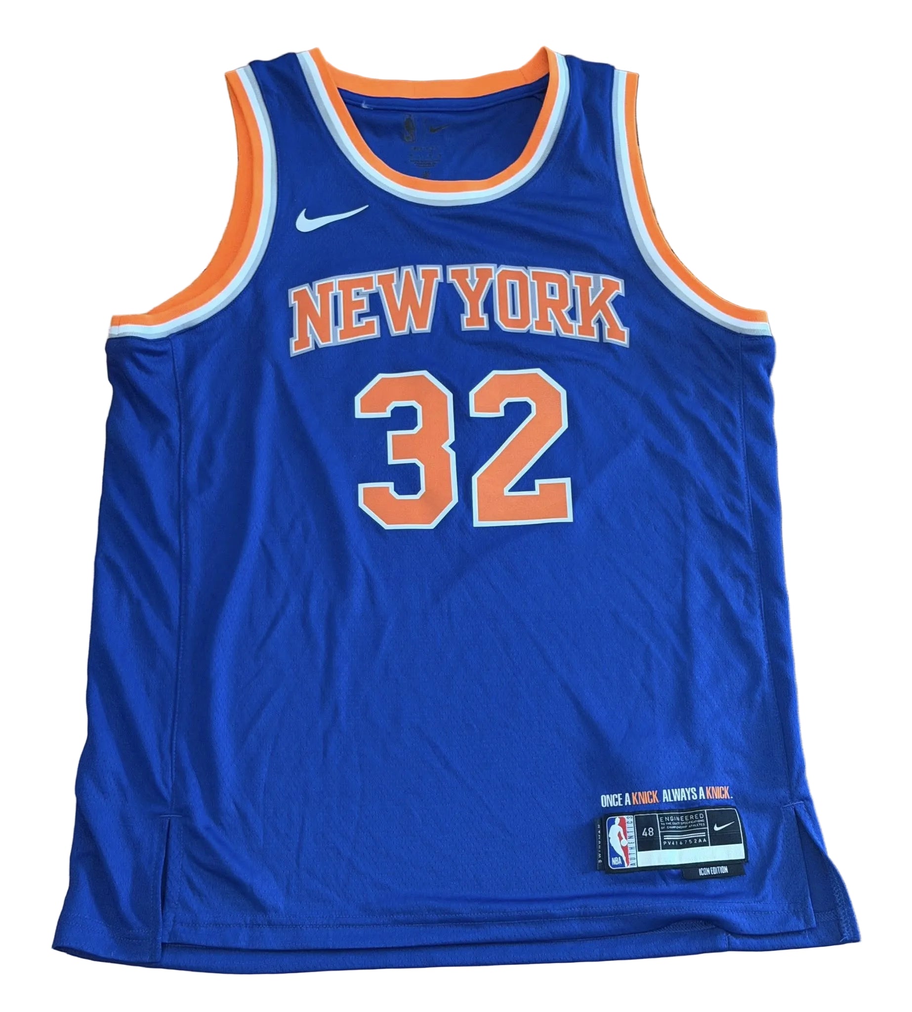 Karl-Anthony Towns Autographed New York Knicks Jersey JSA COA