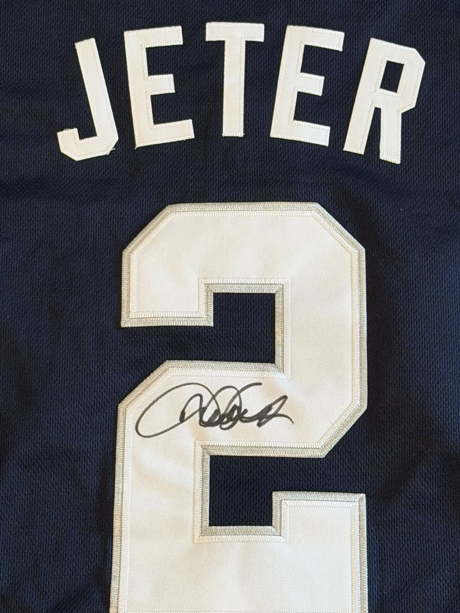 Derek Jeter Autographed 2008 MLB All Star Jersey JSA LOA New York Yankees