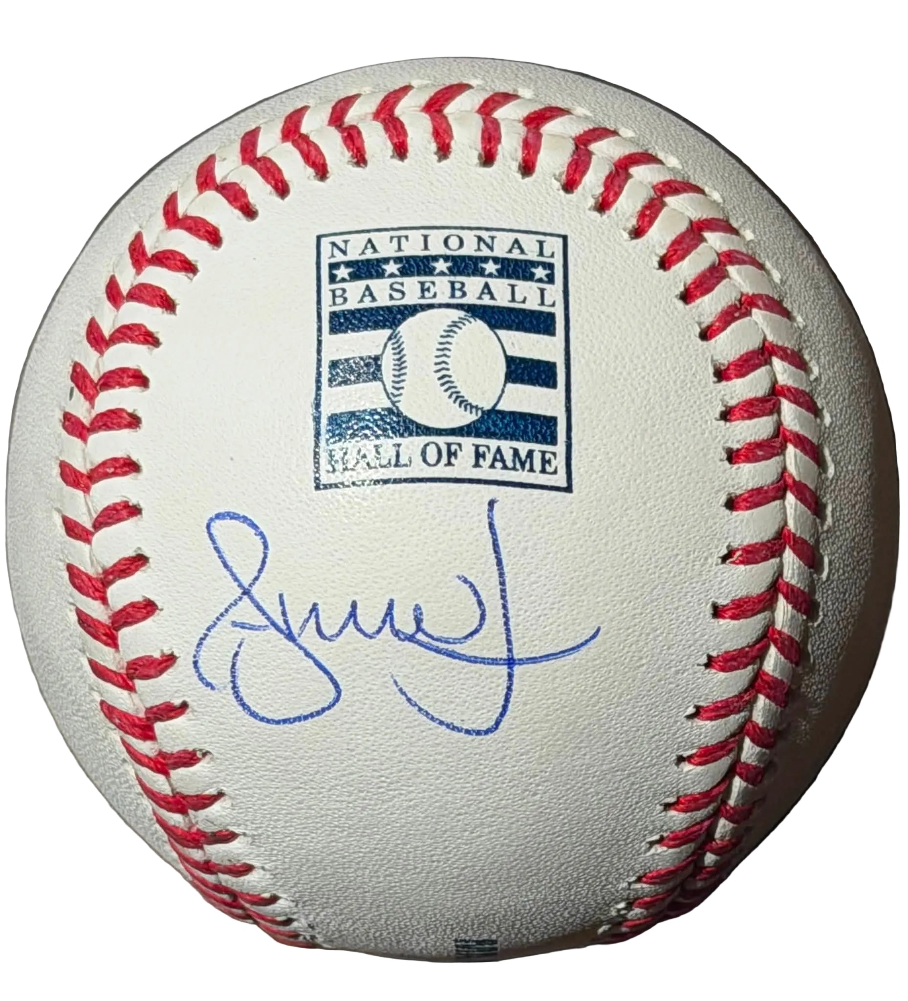 Andruw Jones Autographed Hall of Fame MLB Baseball JSA COA Atlanta Braves
