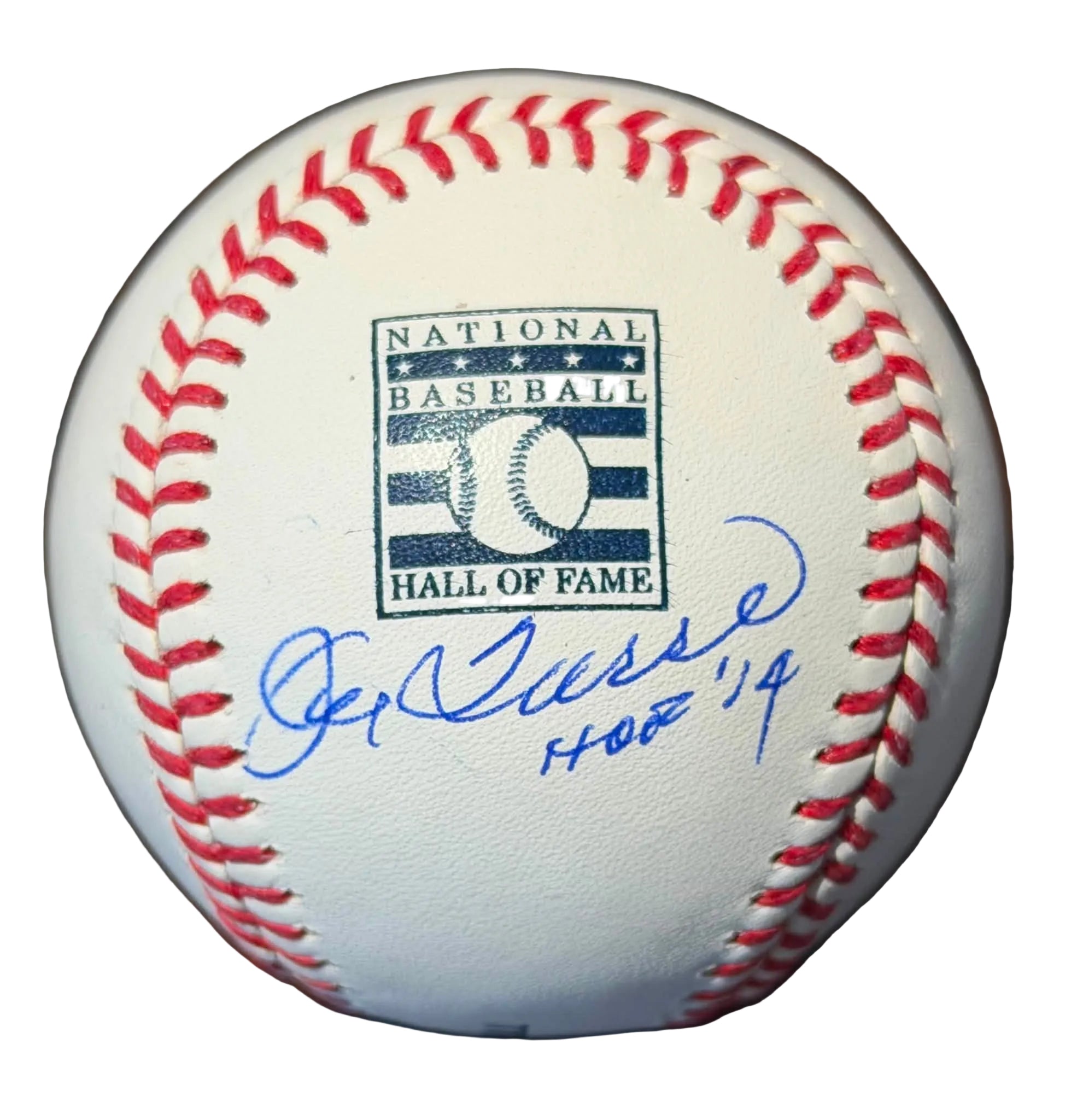Joe Torre Signed & Inscribed Hall of Fame MLB Baseball JSA COA New York Yankees