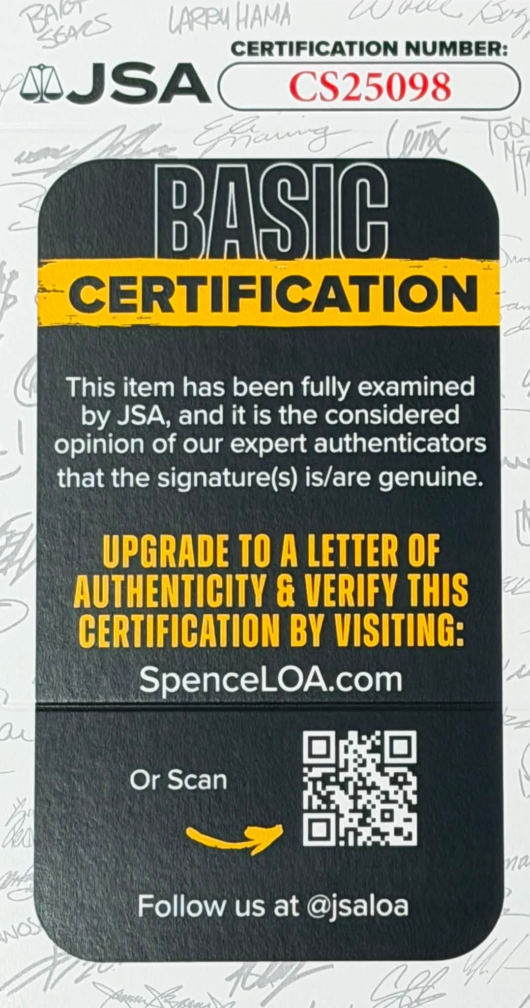 CC Sabathia Autographed Hall of Fame MLB Baseball JSA COA New York Yankees