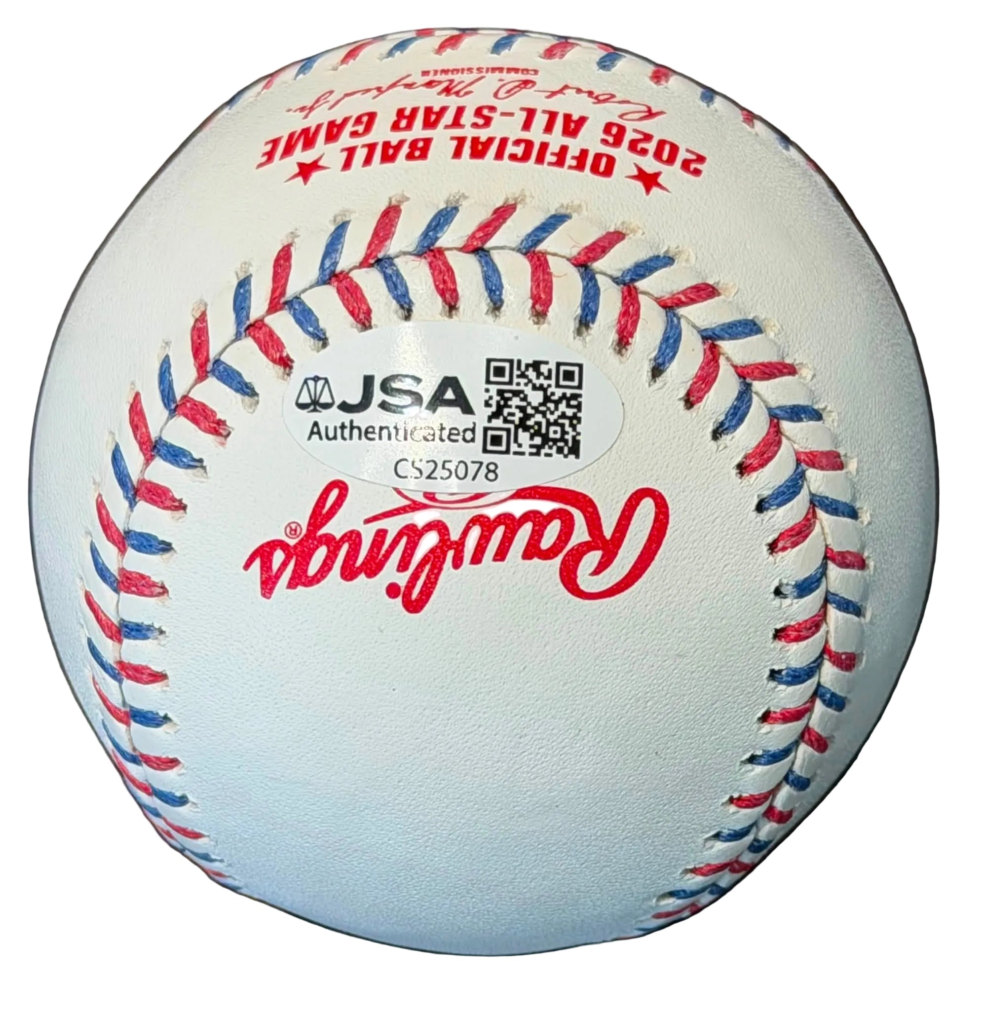 Raisel Iglesias Autographed 2026 MLB All Star Game Baseball JSA COA Braves