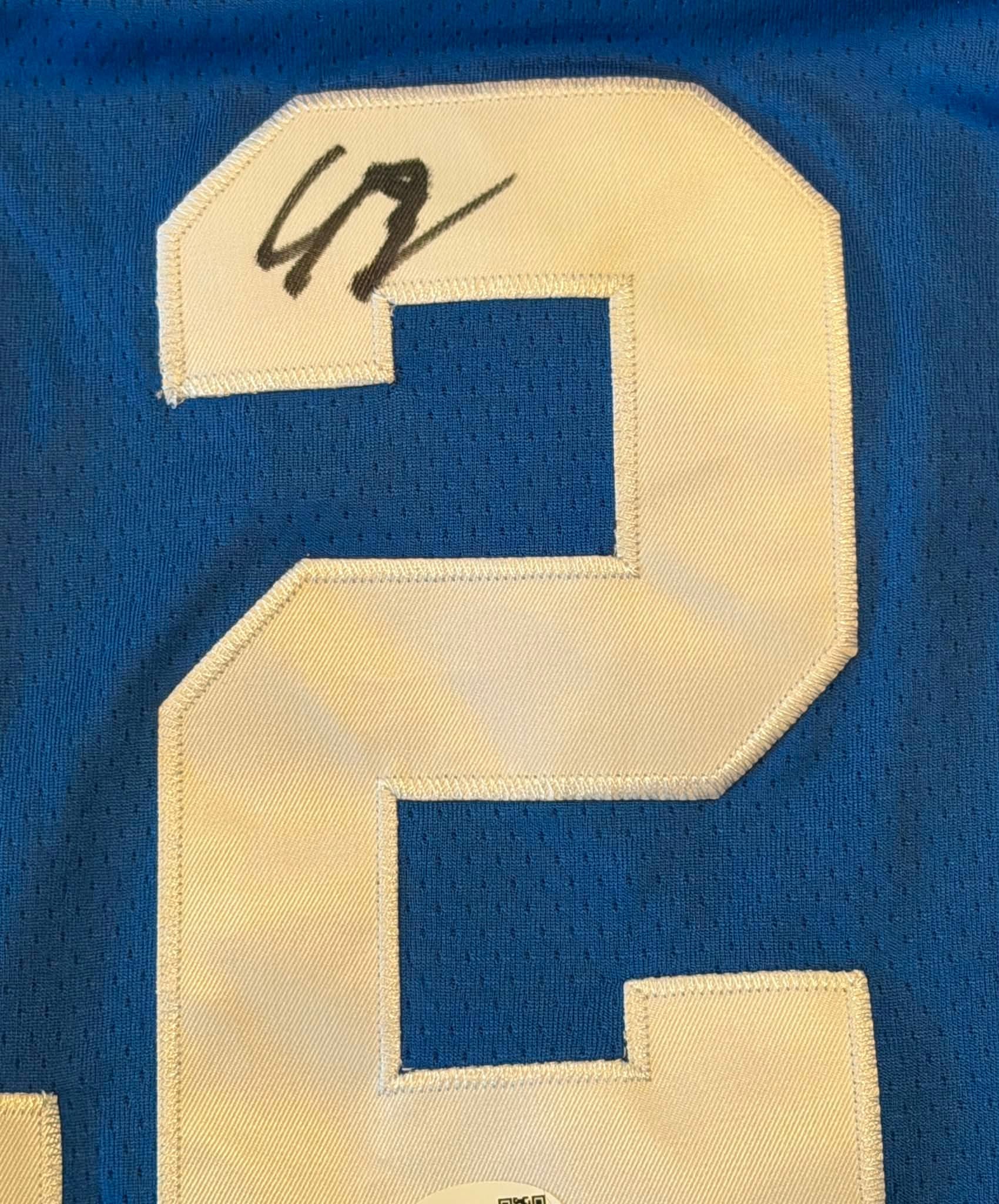 Cameron Boozer Signed Autographed Duke Blue Devils Jersey JSA COA
