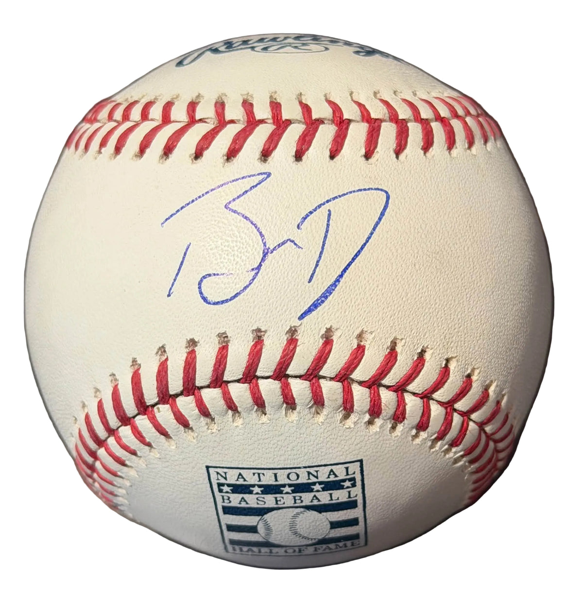 Buster Posey Autographed Hall of Fame MLB Baseball JSA COA Giants