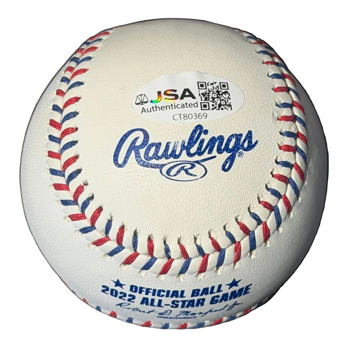 Gerrit Cole Autographed 2022 MLB All Star Game Baseball JSA COA New York Yankees