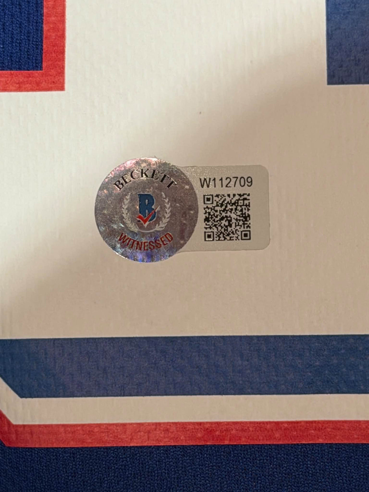 Zinedine Zidane Autographed 1998 France World Cup Jersey BAS