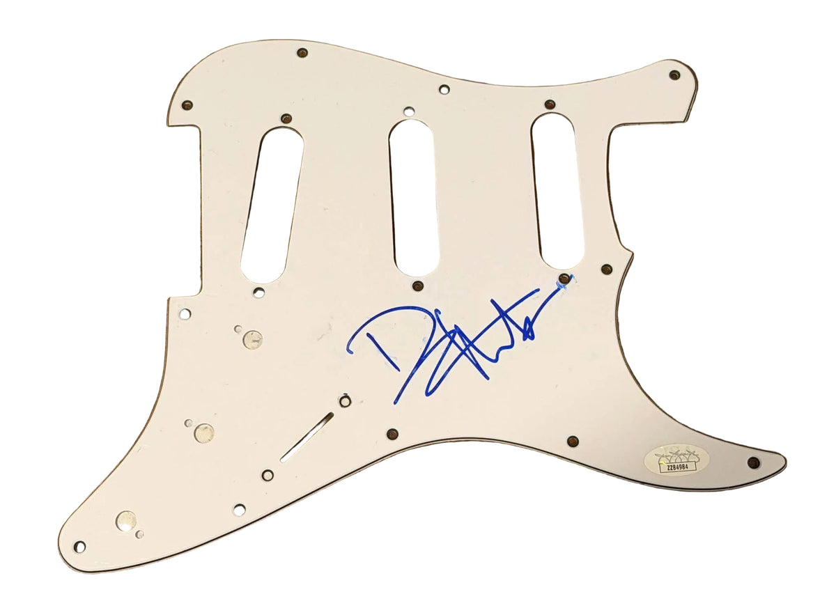 Dave Matthews DMB Autographed Guitar Pick Guard JSA LOA Read Description