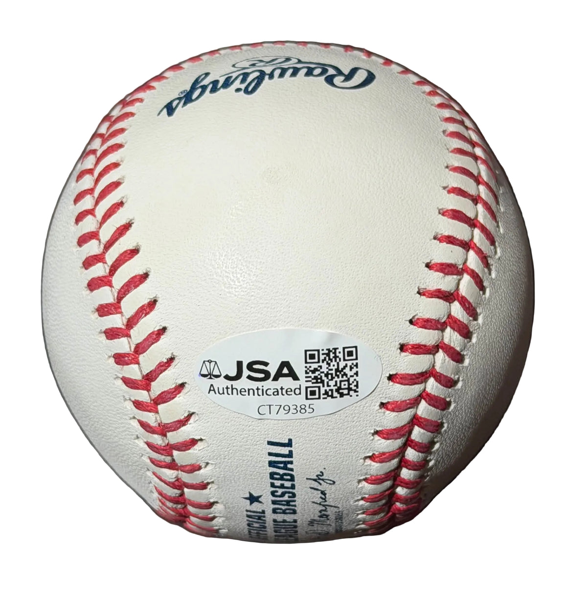 Buster Posey Autographed Hall of Fame MLB Baseball JSA COA Giants