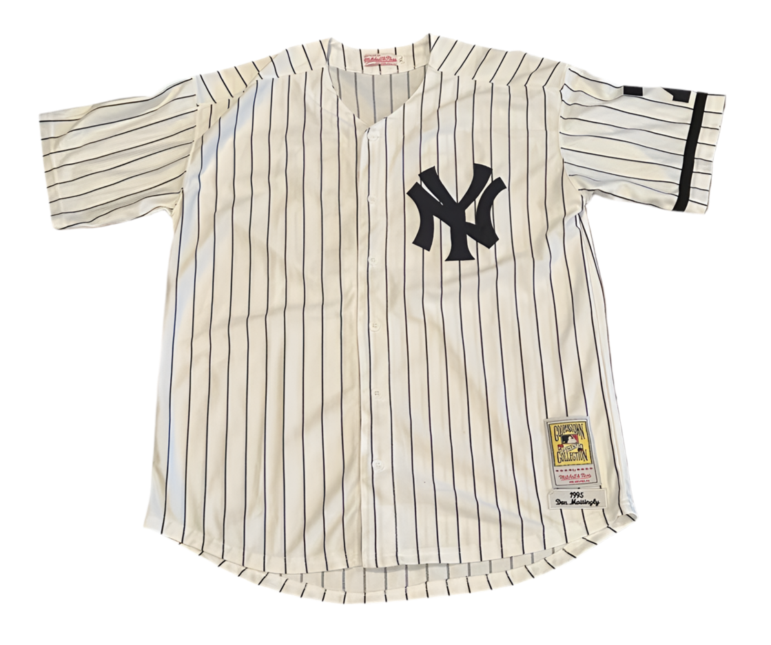 Don Mattingly Autographed New York Yankees Jersey JSA COA-Right Off The Field