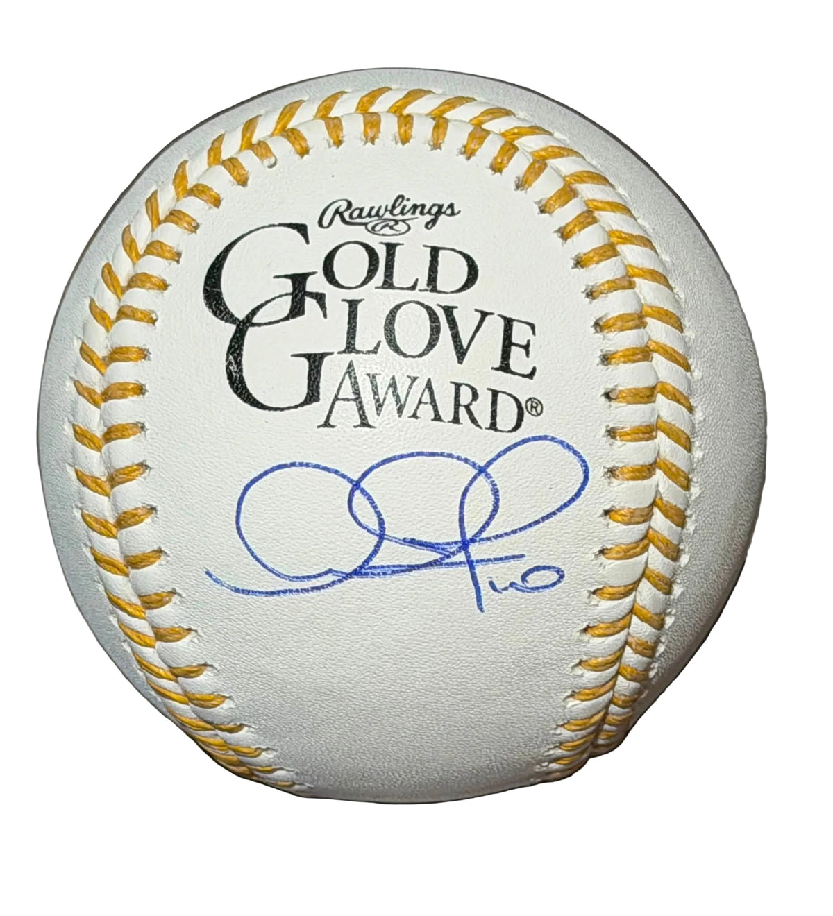 Adam Jones Signed Autographed Gold Glove Award Baseball Orioles-Right Off The Field