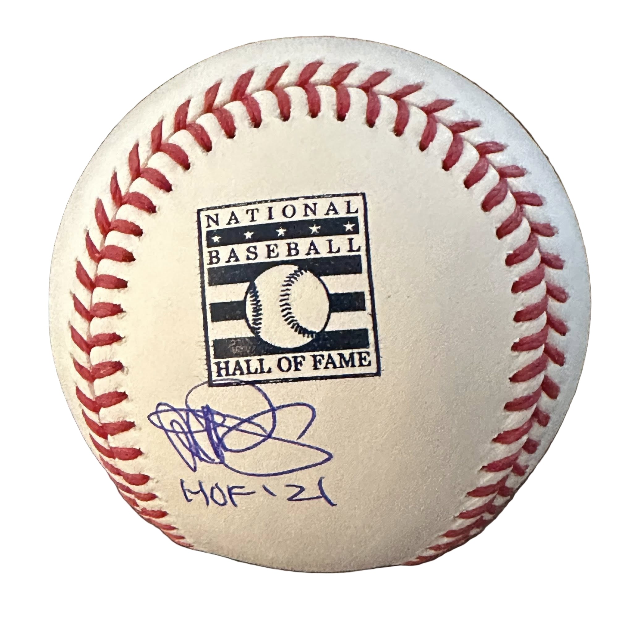 Al Michaels Autographed Hall of Fame MLB Baseball “HOF 21” Inscription JSA COA-Right Off The Field