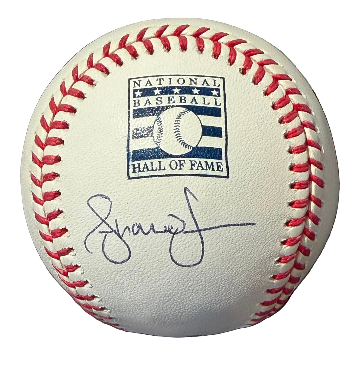 Andruw Jones Autographed Hall of Fame MLB Baseball JSA COA Atlanta Braves-Right Off The Field