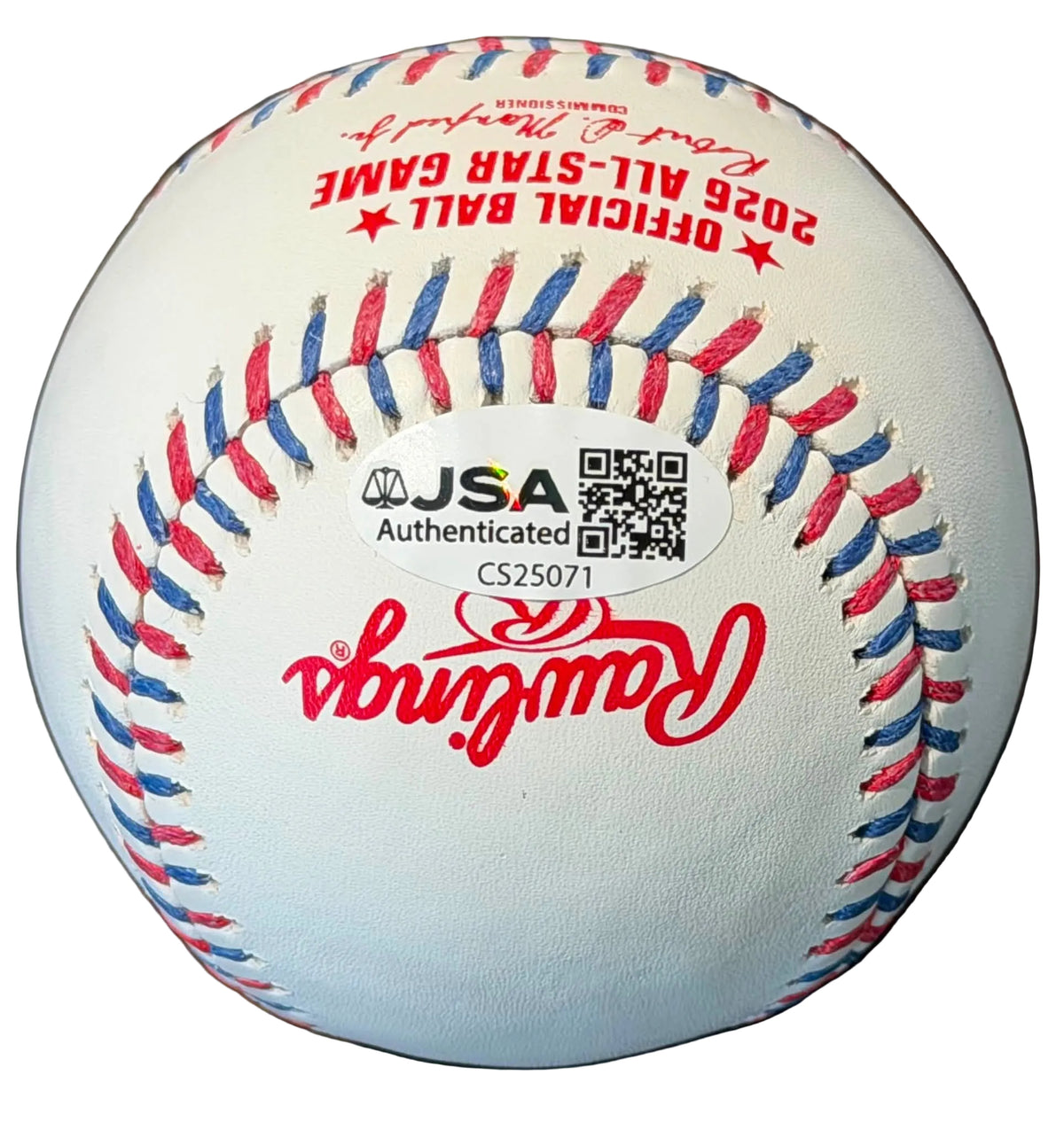 Andy Pages Autographed 2026 MLB All Star Game Baseball JSA COA Dodgers-Right Off The Field