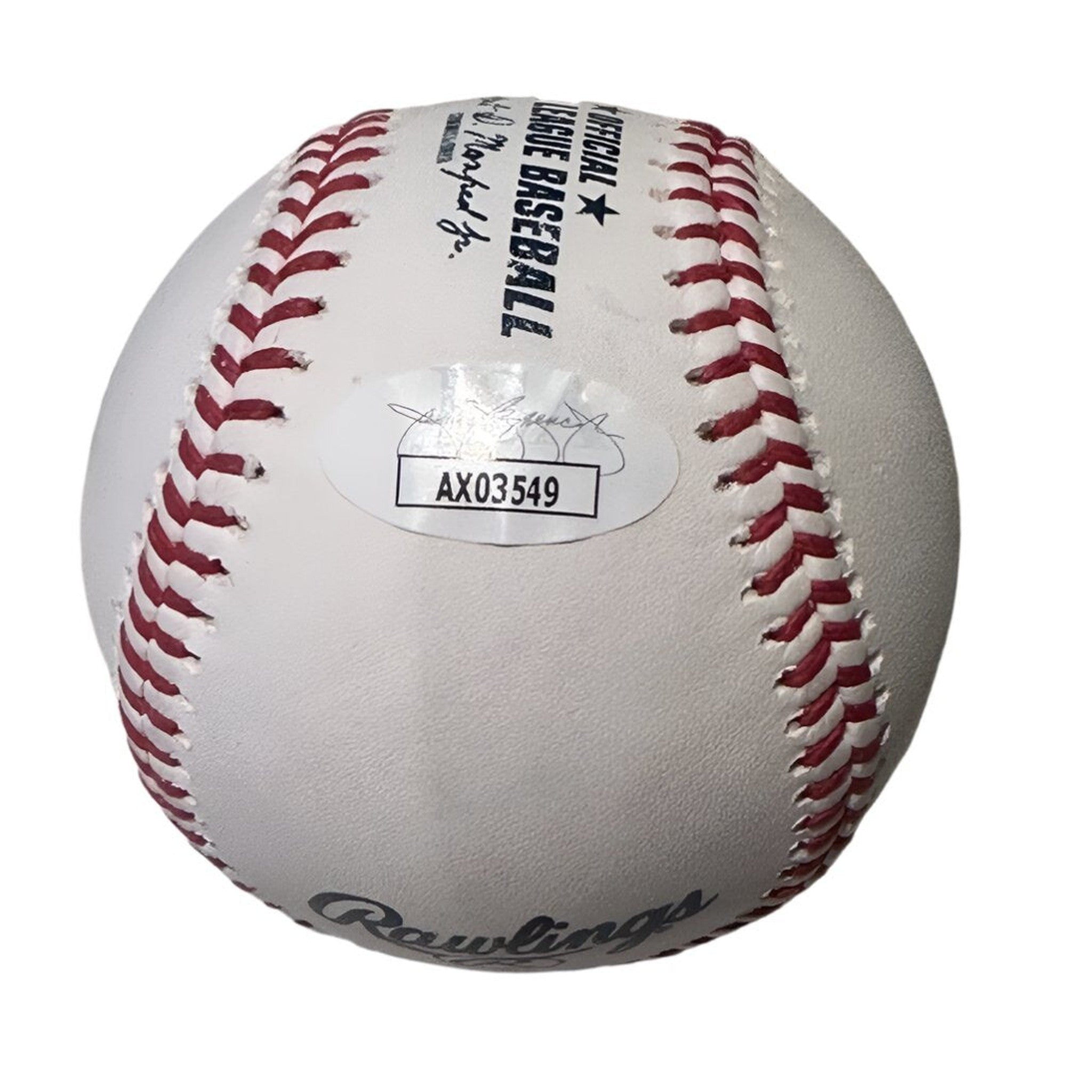 Barry Larkin Signed Hall of Fame MLB Baseball “2012” Inscription JSA COA Reds-Baseball-Right Off The Field
