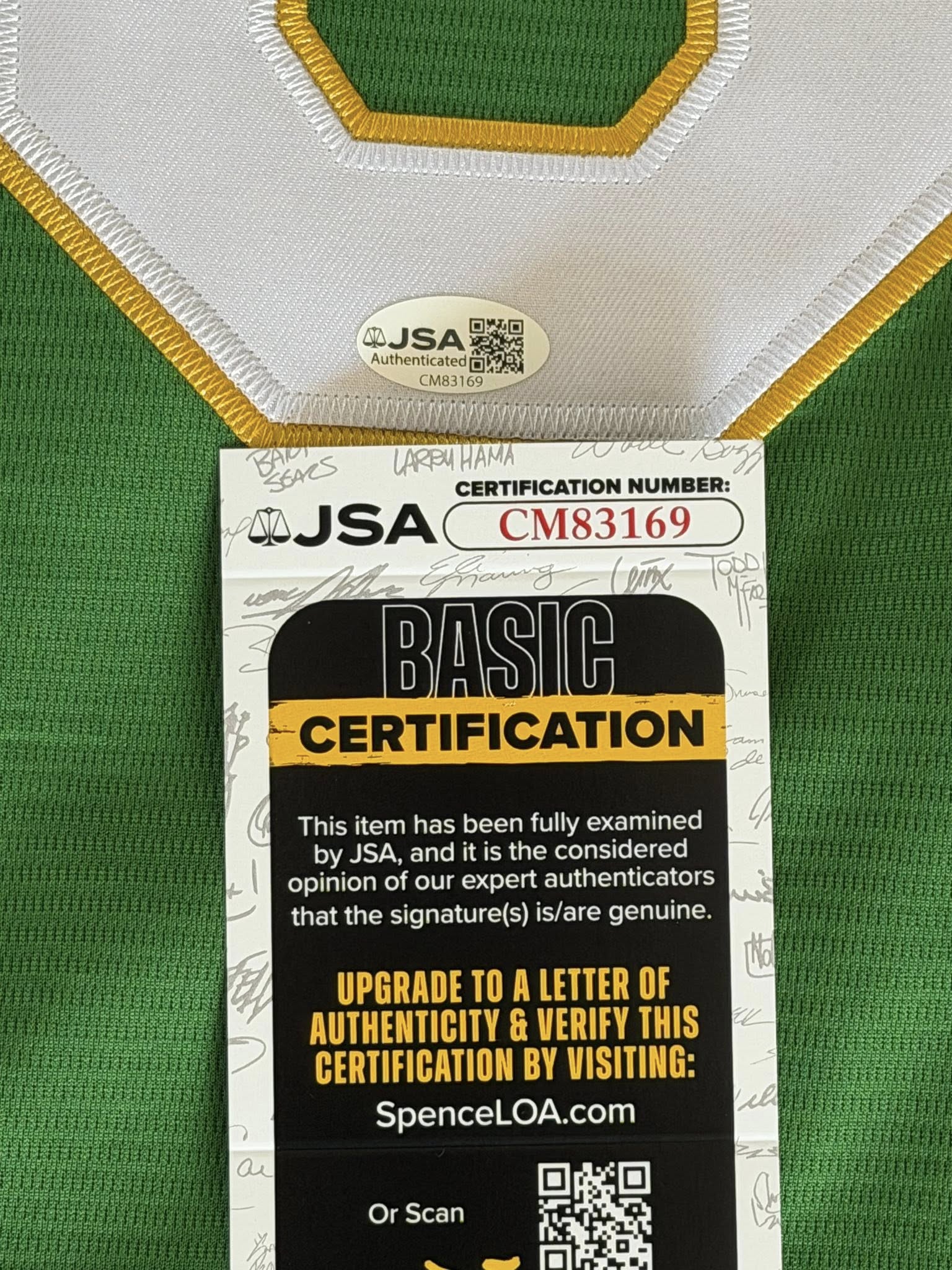 Brent Rooker Autographed Oakland Athletics Jersey JSA COA-Right Off The Field