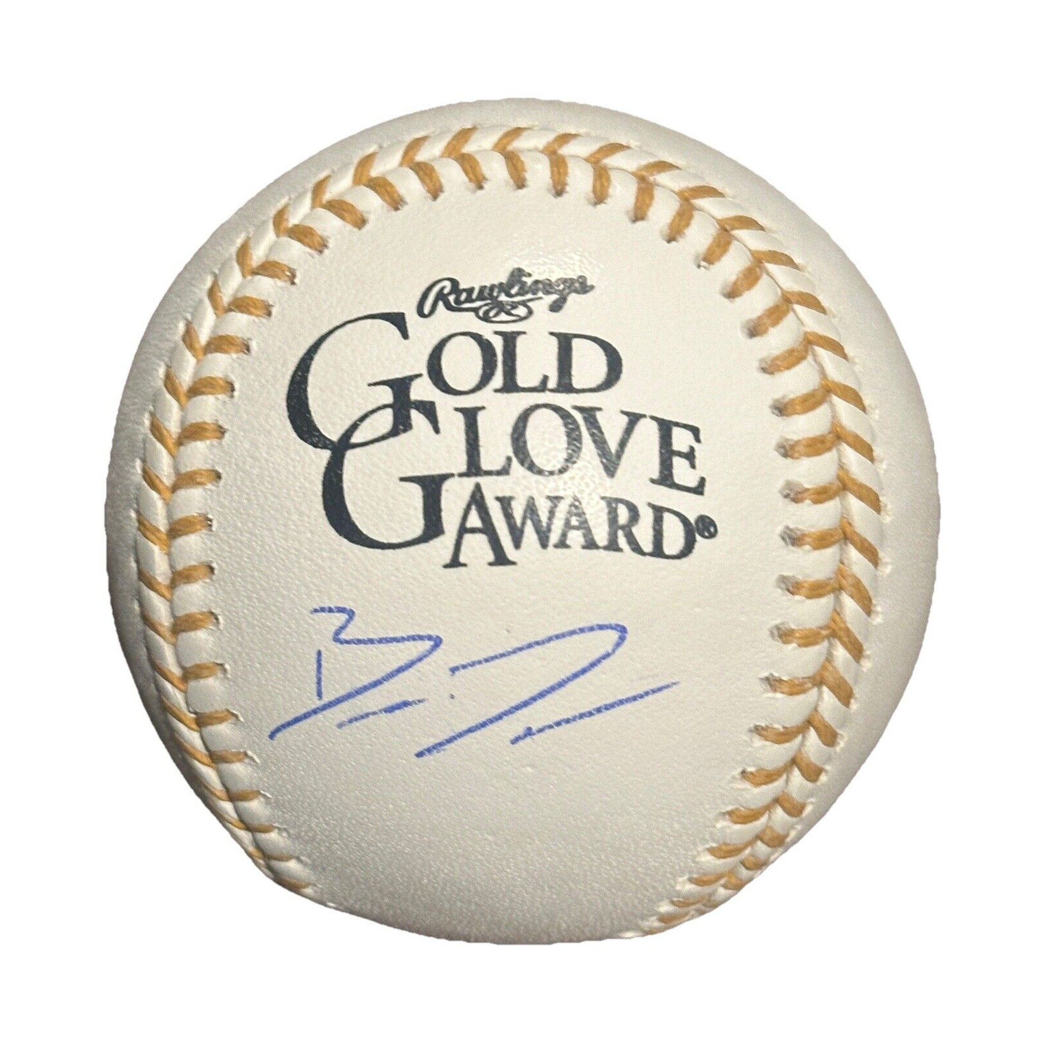Brenton Doyle Colorado Rockies Signed Official Gold Glove Award Baseball-Baseball-Right Off The Field