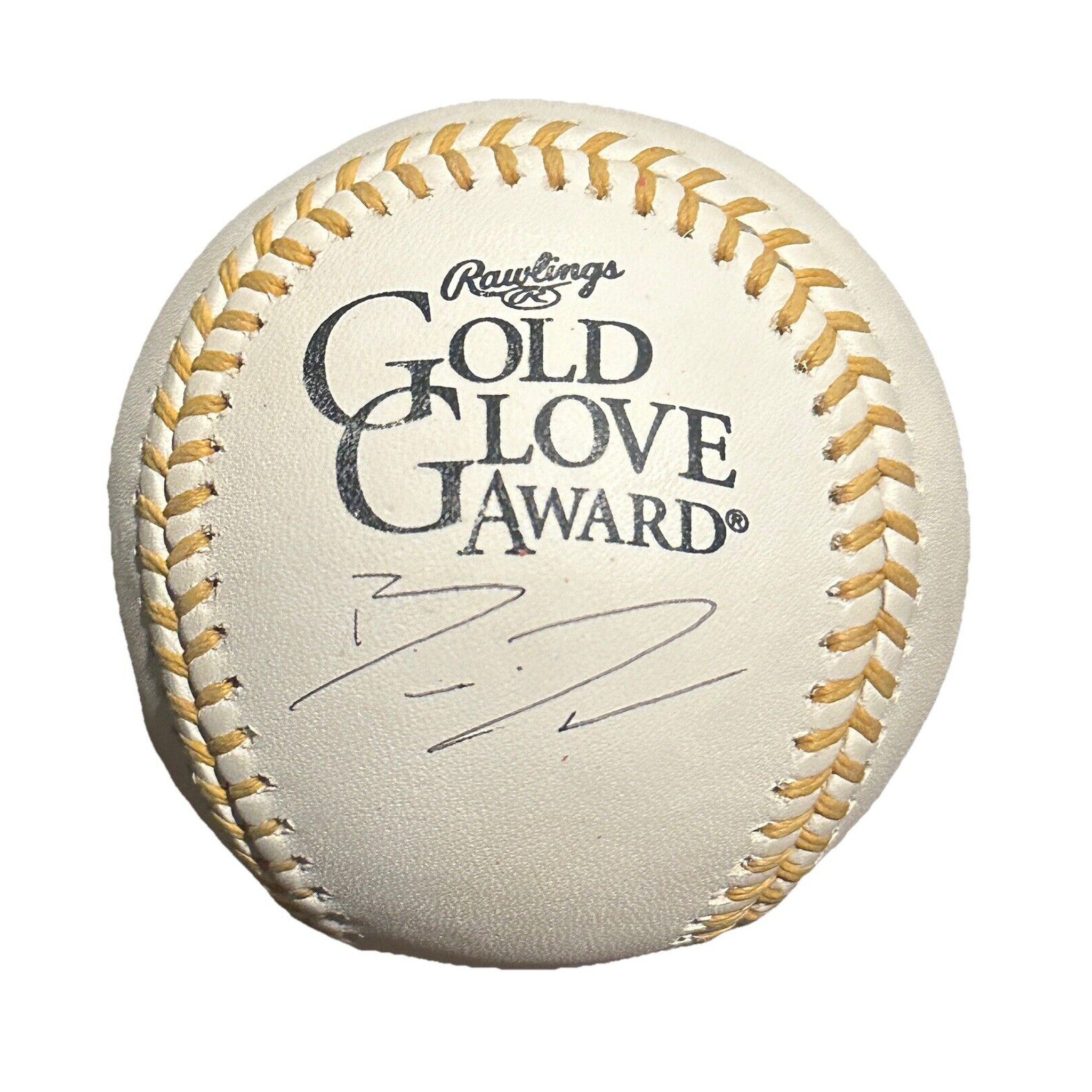 Brenton Doyle Colorado Rockies Signed Official Gold Glove Award Baseball-Baseball-Right Off The Field