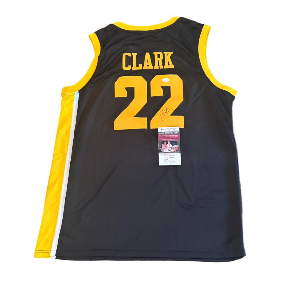 Caitlin Clark Autographed Iowa Hawkeyes Jersey JSA COA-Right Off The Field