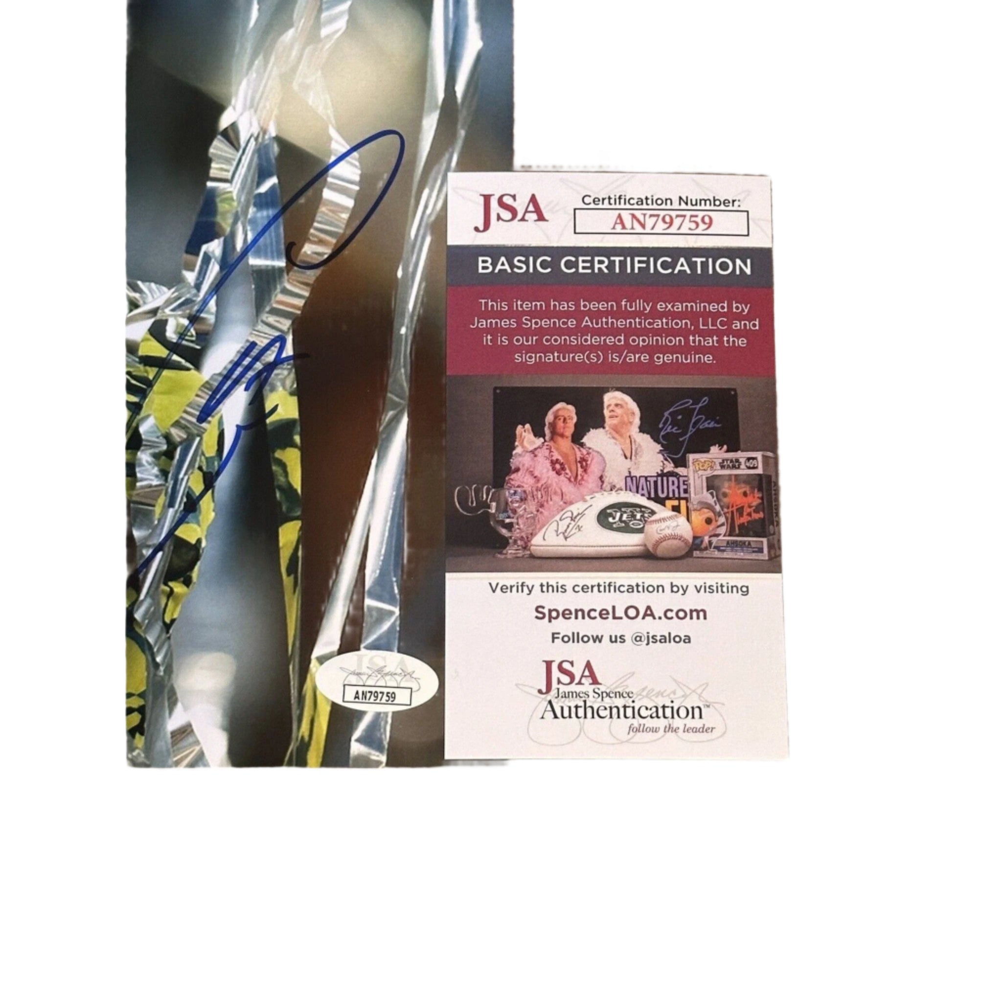 Carlos Alcaraz Autographed Signed 8x10 Photo Spain Tennis Wimbledon JSA COA-Tennis-Right Off The Field