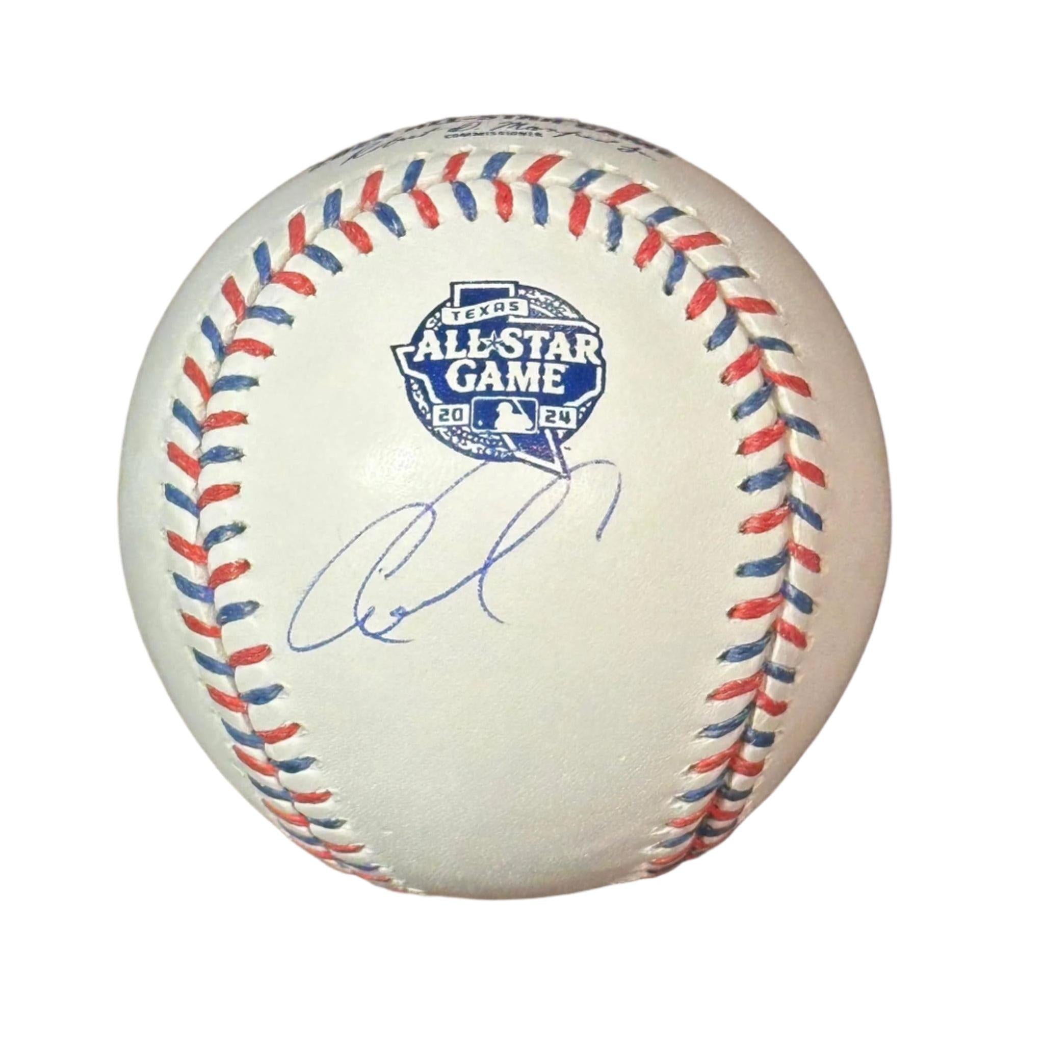 Carlos Correa Minnesota Twins Autographed 2024 All Star Game Baseball JSA COA-Right Off The Field