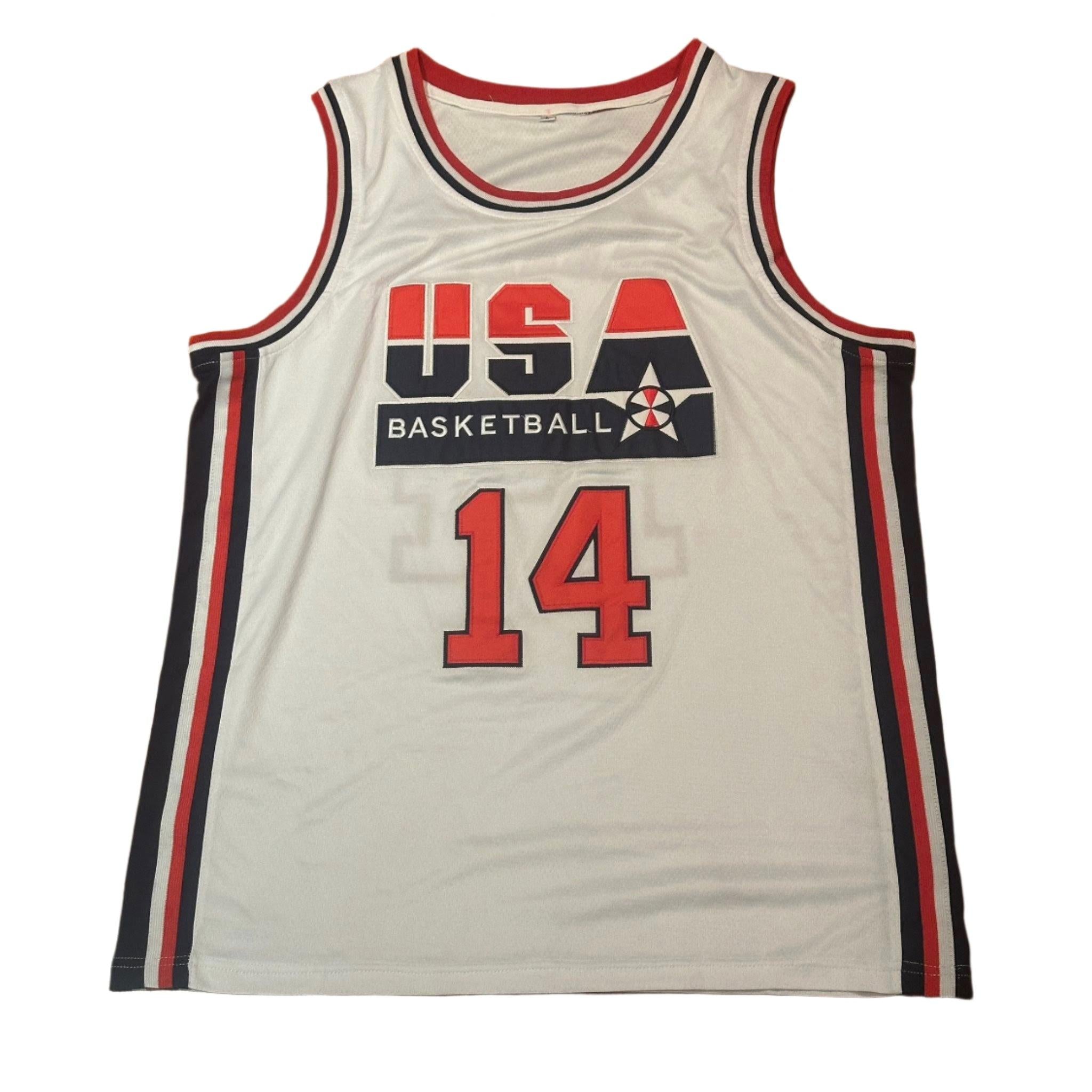 Charles Barkley Autographed 1992 USA Dream Team Jersey JSA COA-Right Off The Field