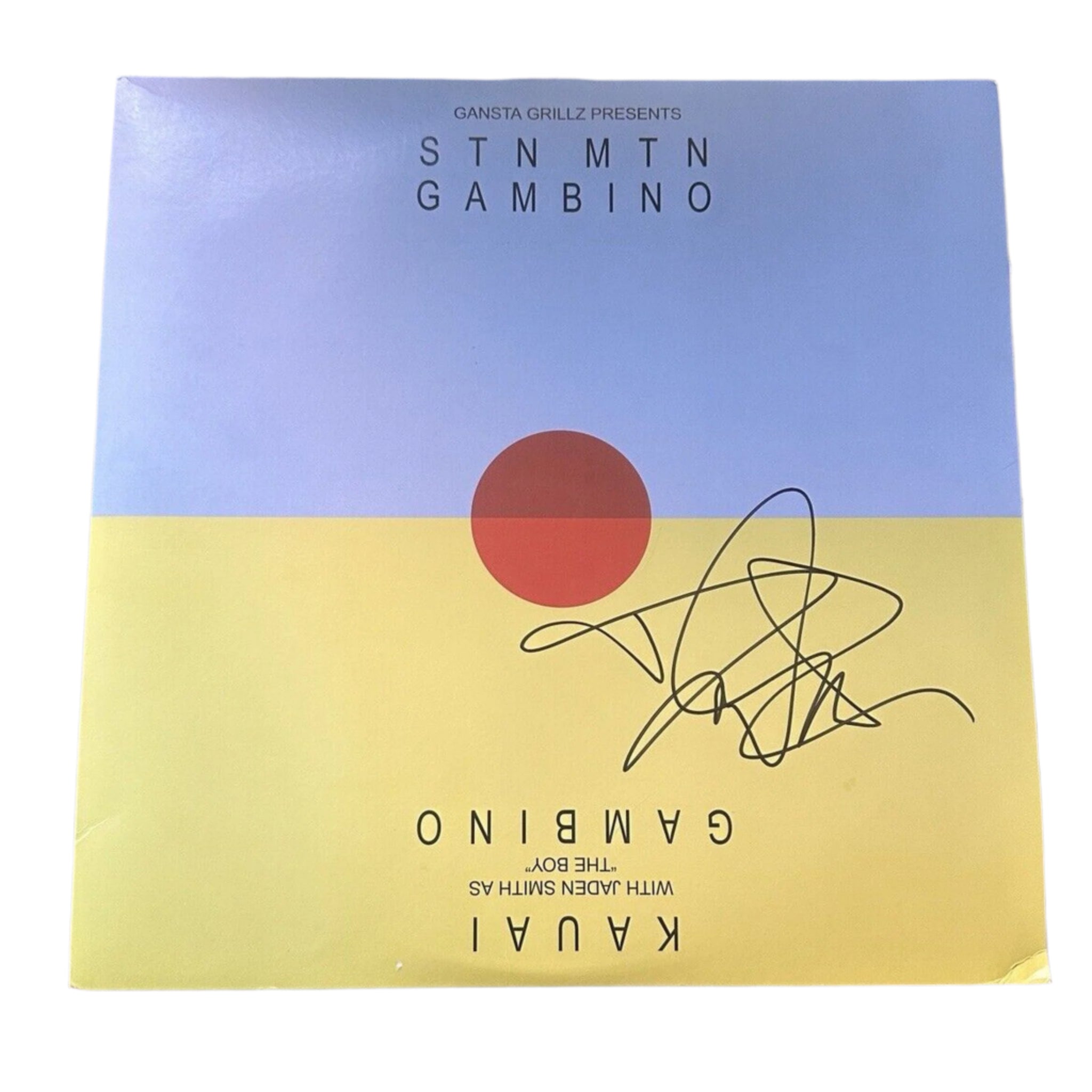 Childish Gambino Donald Glover Autographed STN MTN / Kauai Vinyl Album JSA LOA-Entertainment-Right Off The Field