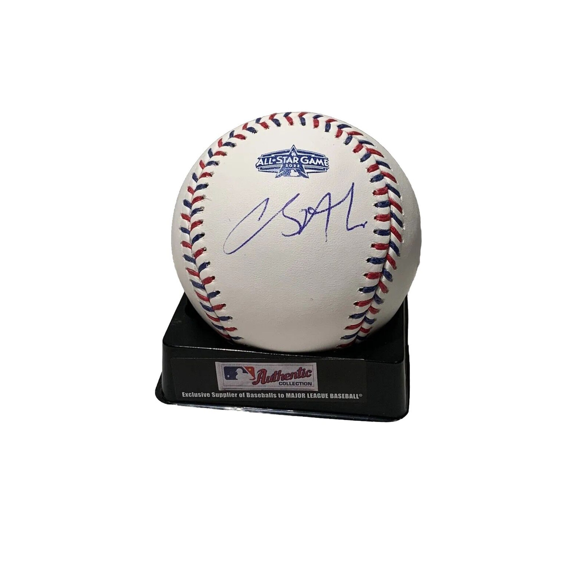 Clay Holmes Yankees Autographed Official 2022 All Star Game Baseball-Baseball-Right Off The Field