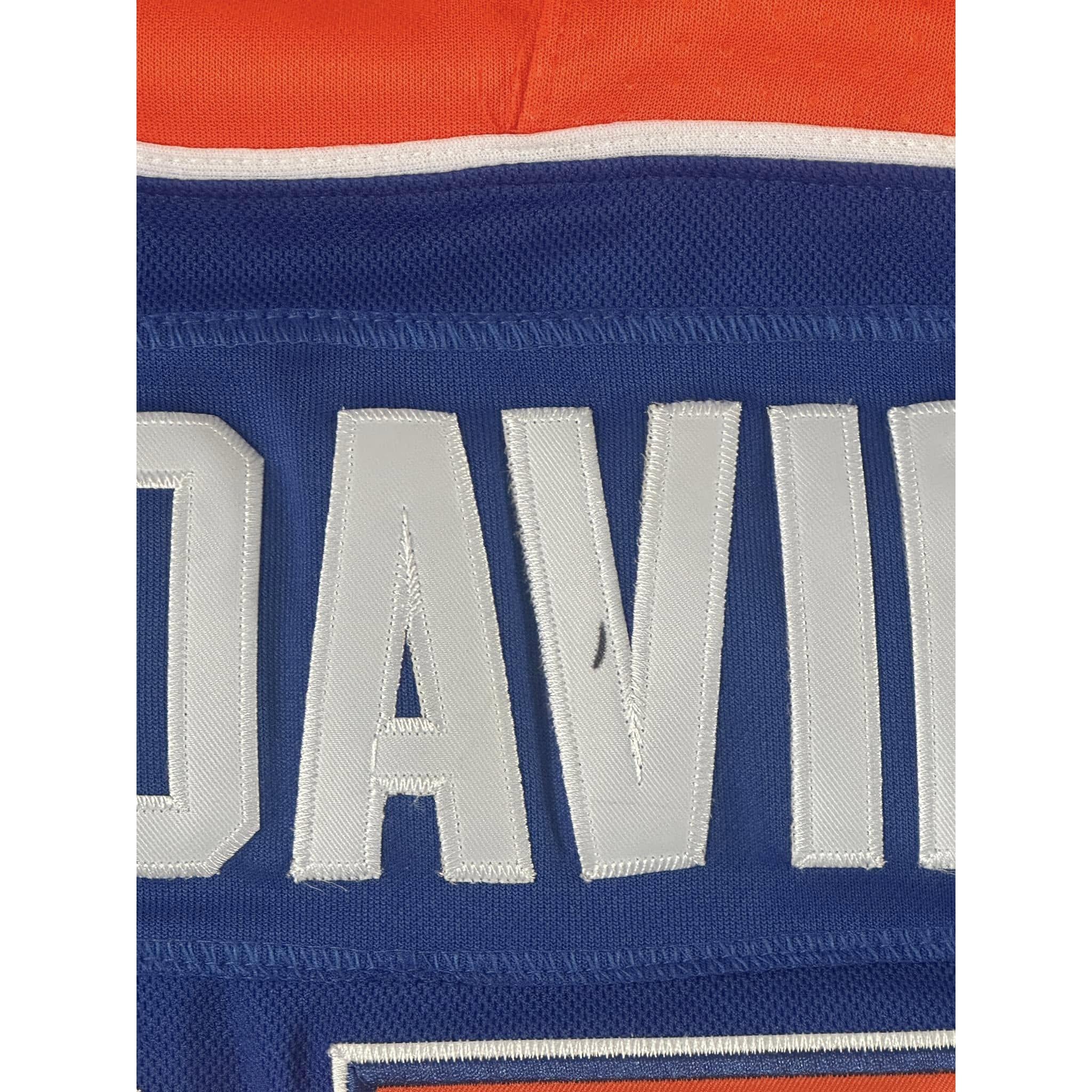 Connor McDavid Autographed Edmonton Oilers Jersey JSA LOA (Read Description)-Right Off The Field