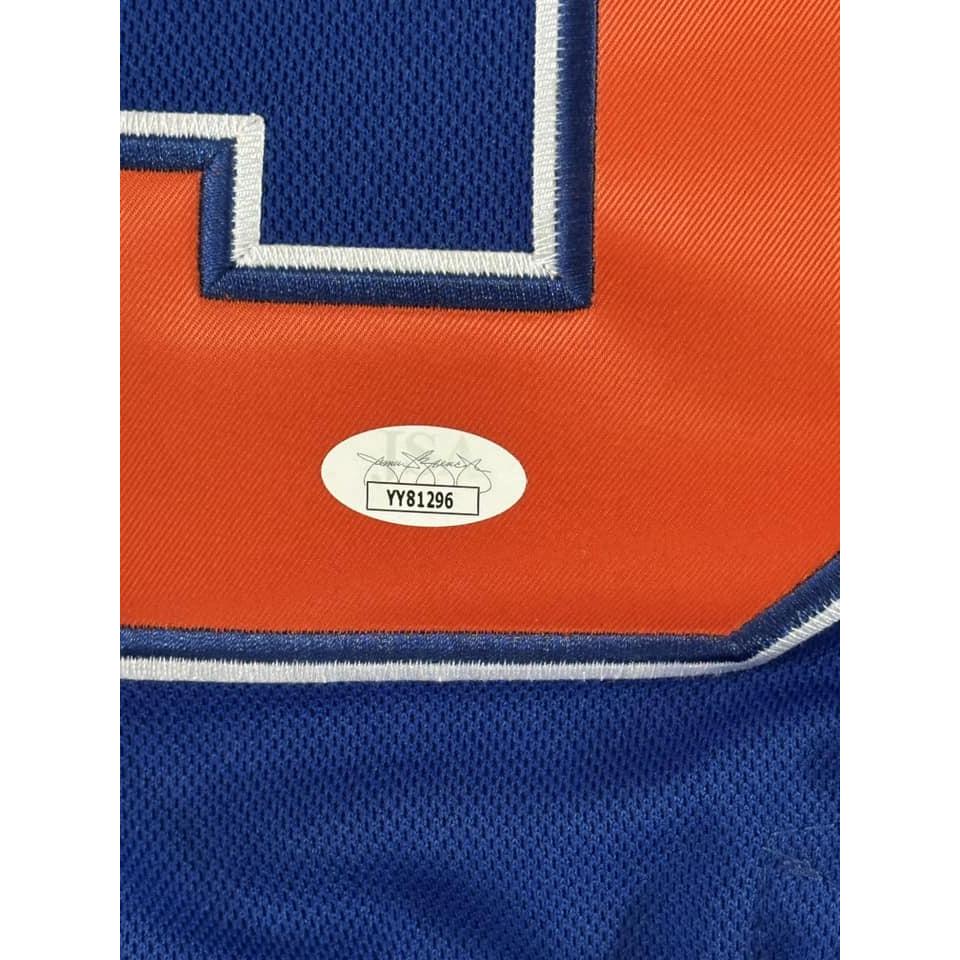 Connor McDavid Autographed Edmonton Oilers Jersey JSA LOA (Read Description)-Right Off The Field