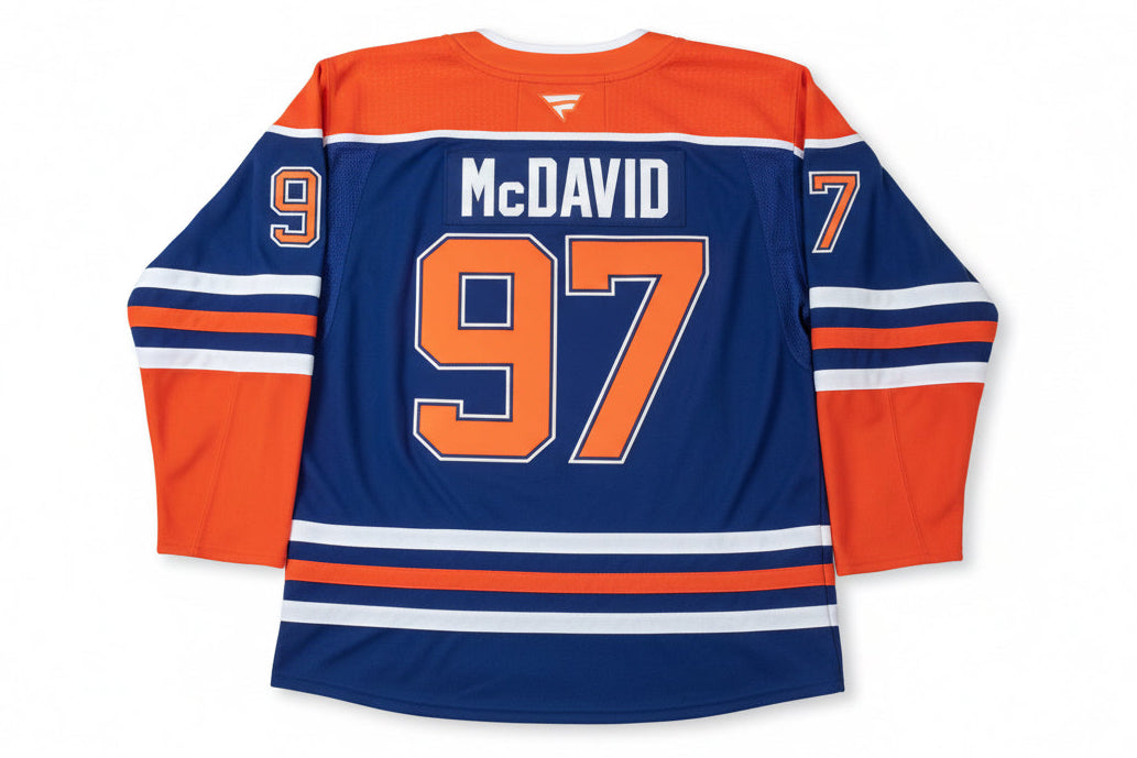 Connor McDavid Edmonton Oilers Jersey Size 54-Right Off The Field