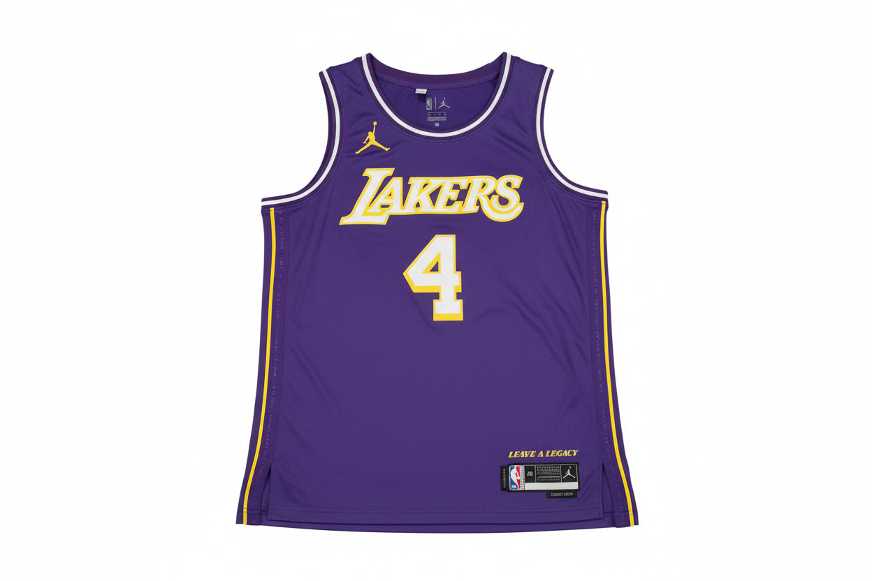 Dalton Knecht Los Angeles Lakers Jersey Size 48-Right Off The Field