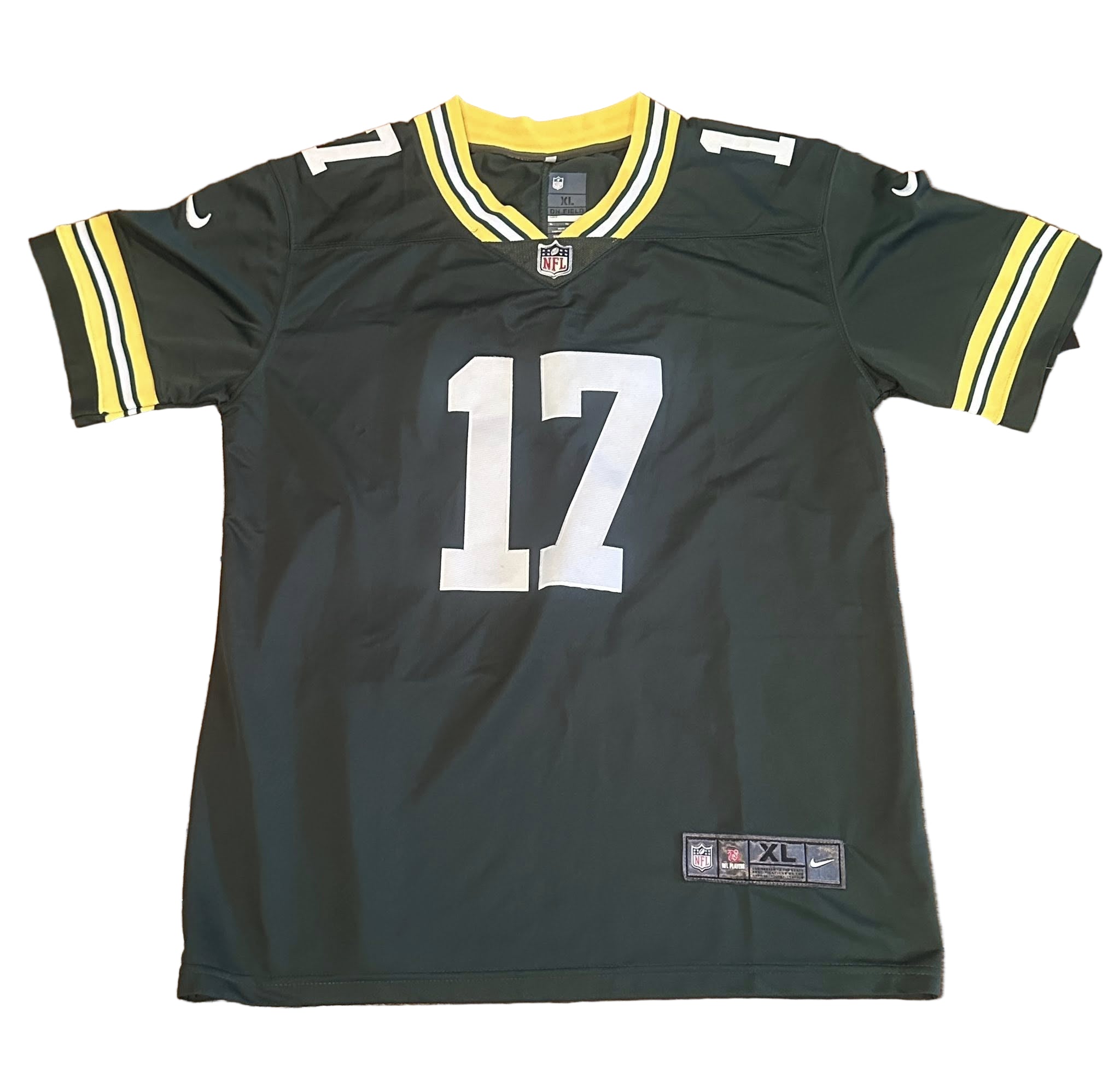 Davante Adams Autographed Green Bay Packers Jersey JSA COA-Right Off The Field
