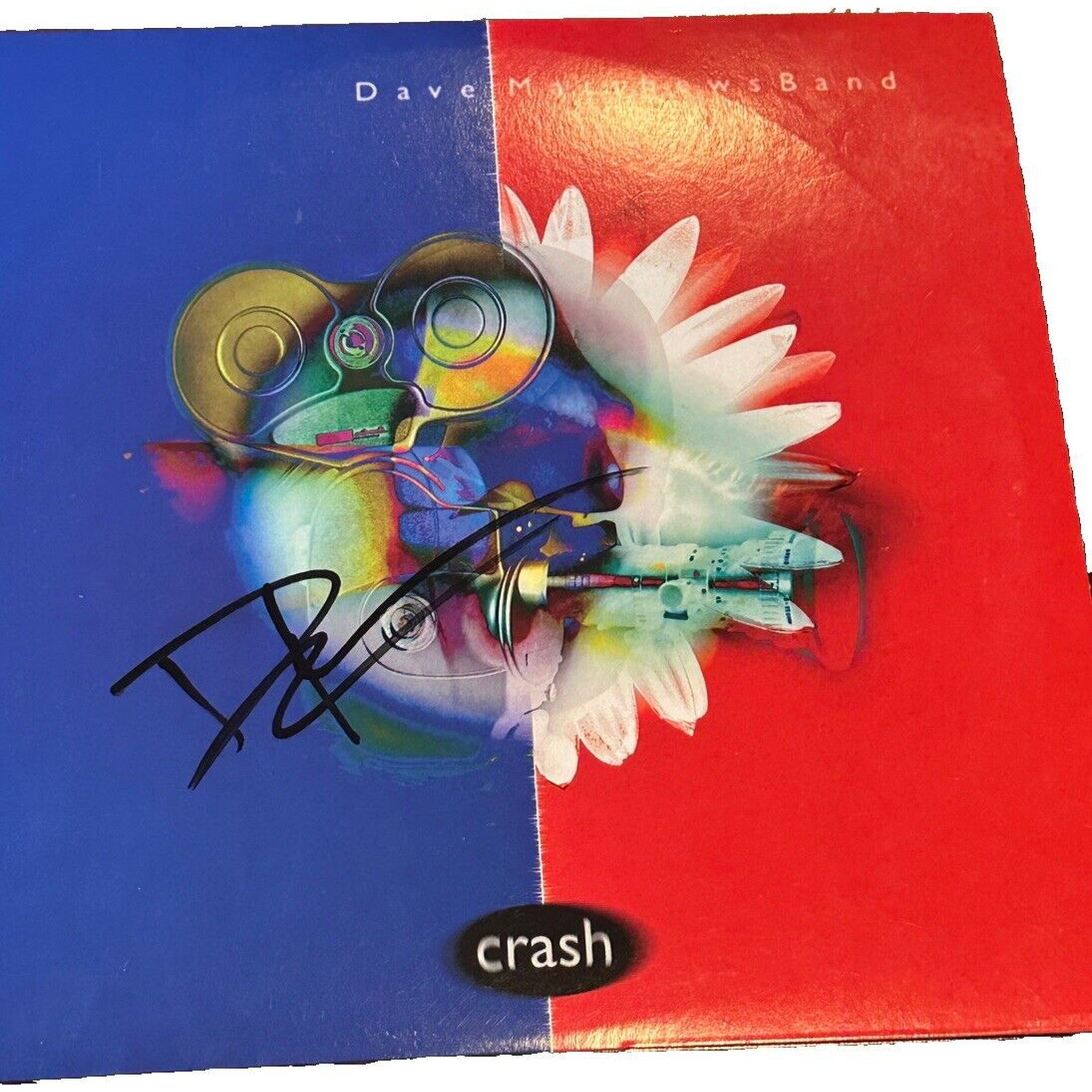 Dave Matthews Autographed Crash LP Vinyl JSA LOA Dave Matthews Band-Entertainment-Right Off The Field
