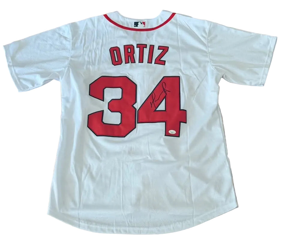 David Ortiz Signed Autographed Boston Red Sox Jersey JSA LOA-Right Off The Field