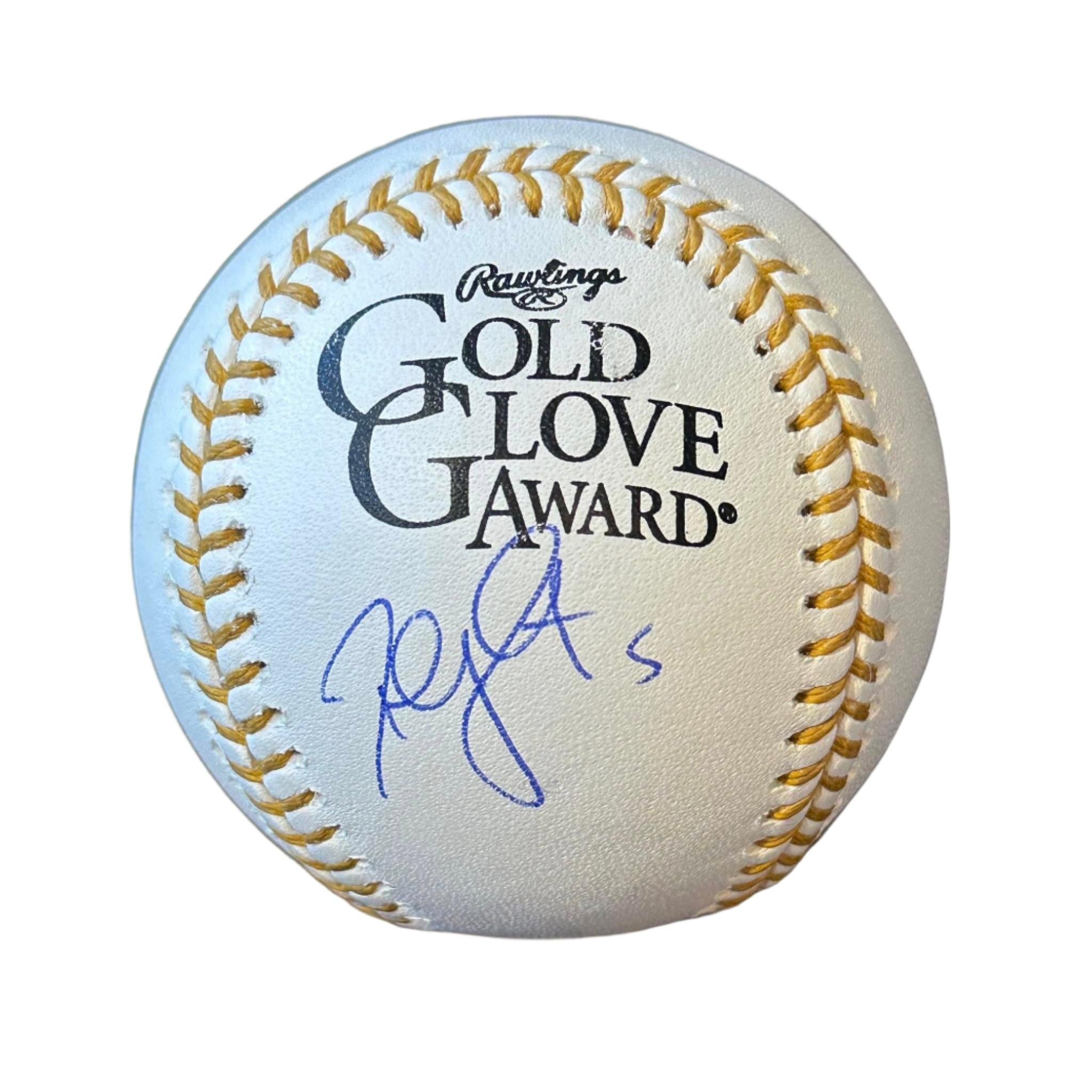 David Wright New York Mets Autographed Gold Glove Award Baseball JSA COA-Right Off The Field