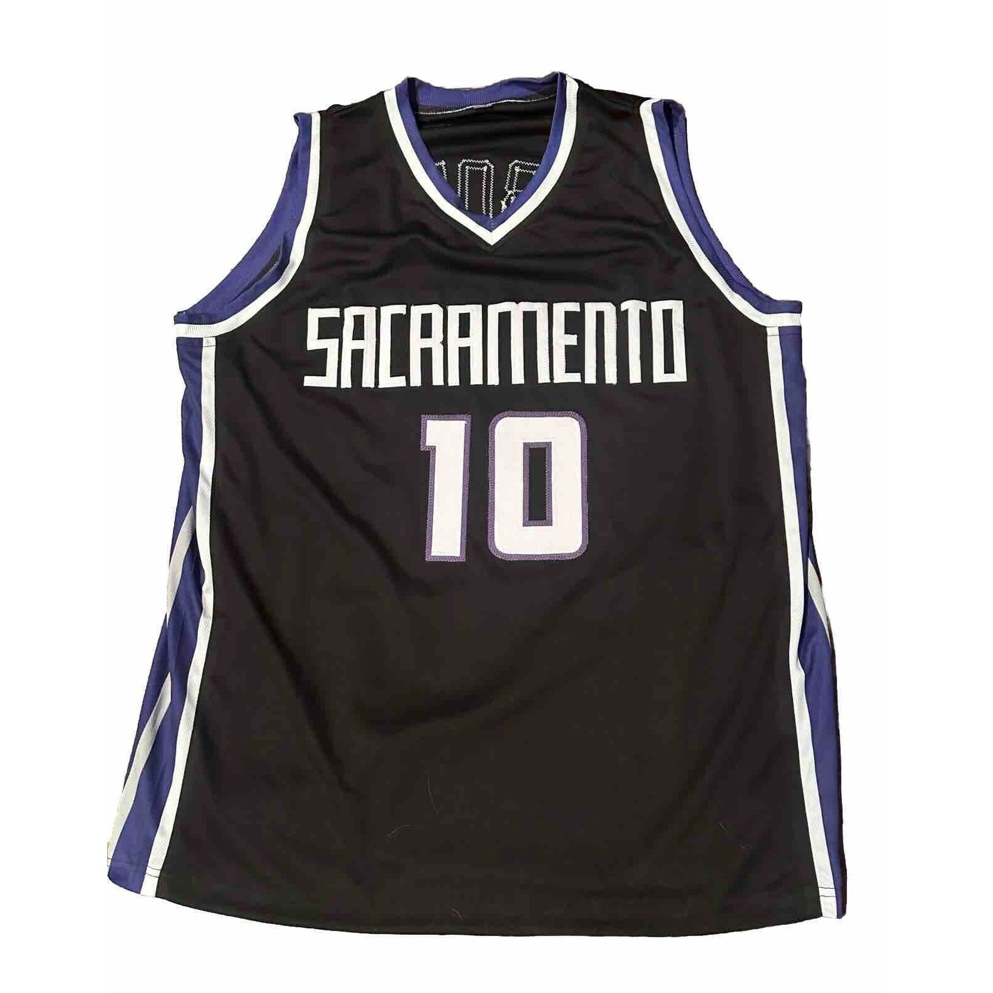 Domantas Sabonis Autographed Sacramento Kings Custom Black Jersey BAS Witness-Basketball-Right Off The Field