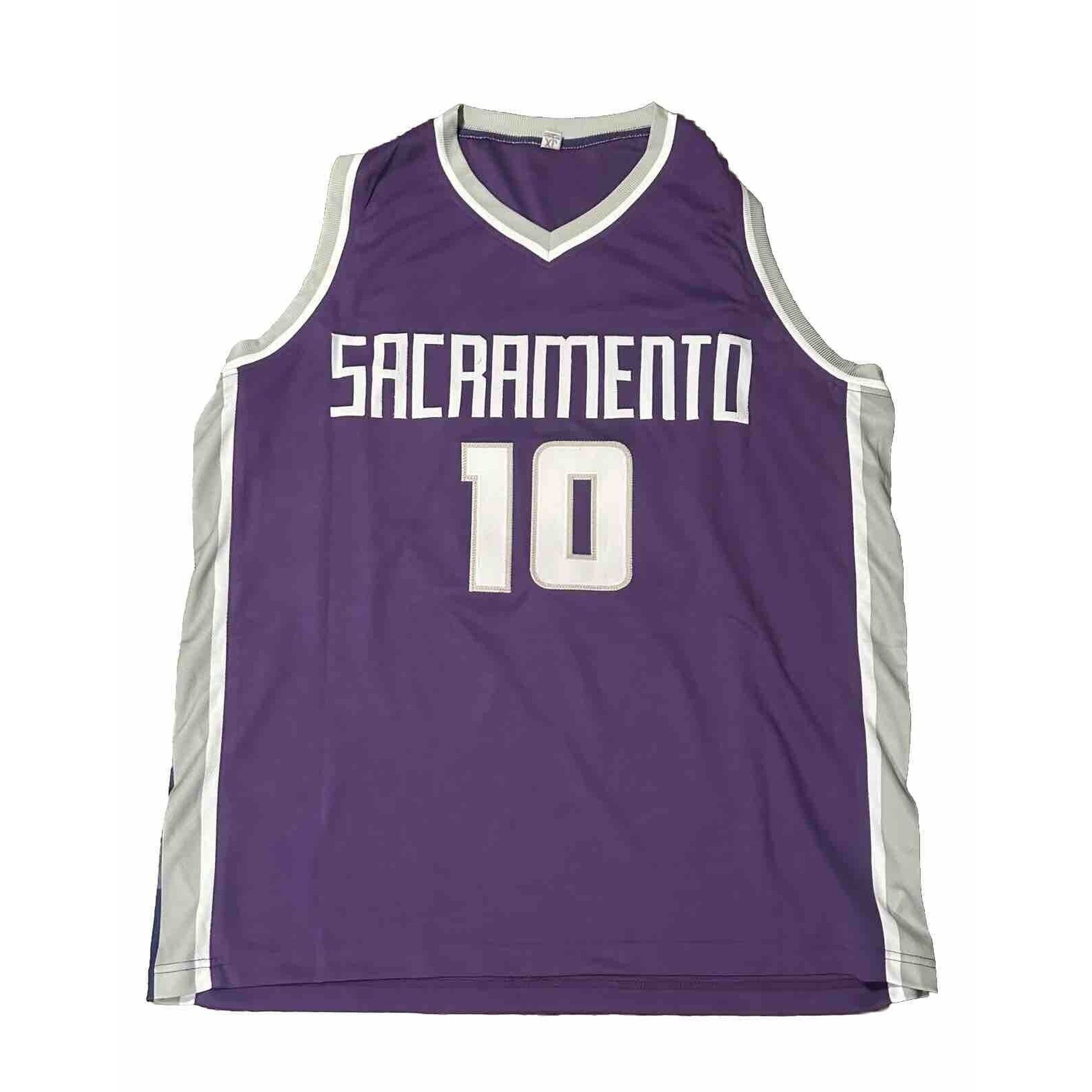 Domantas Sabonis Autographed Sacramento Kings Custom Purple Jersey BAS Witness-Basketball-Right Off The Field