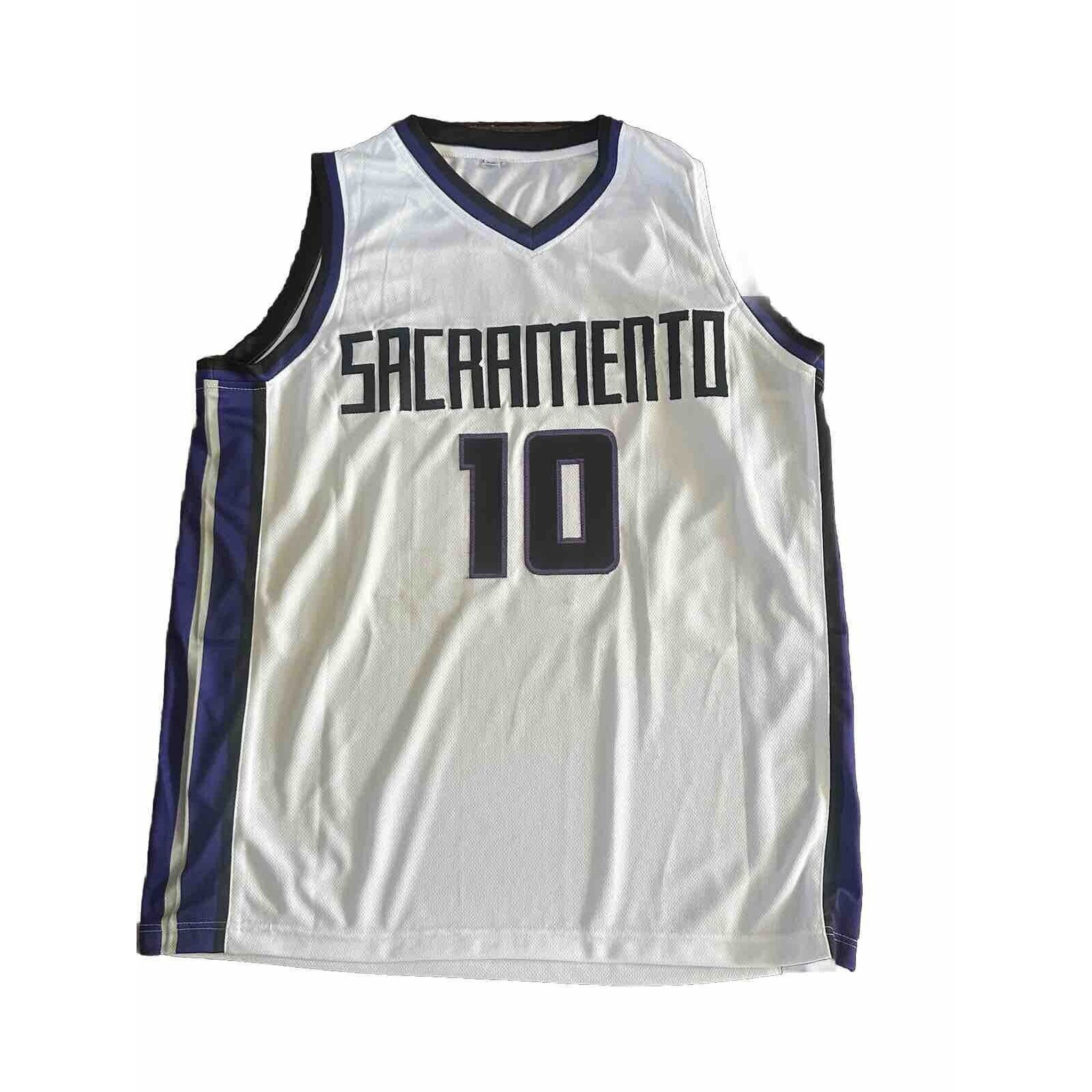 Domantas Sabonis Autographed Sacramento Kings Custom White Jersey BAS Witness-Basketball-Right Off The Field