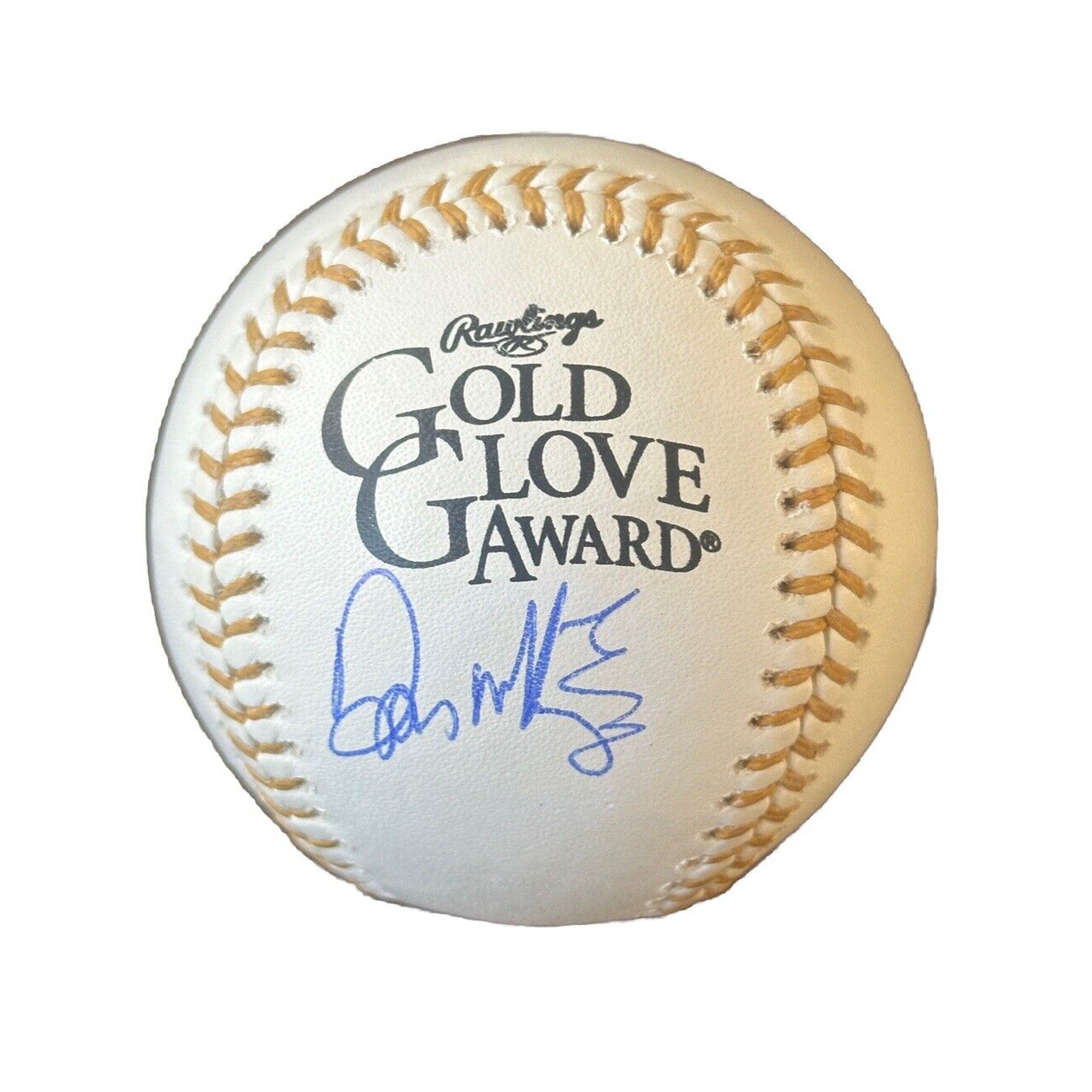 Don Mattingly New York Yankees Autographed Gold Glove Award Baseball JSA COA-Baseball-Right Off The Field